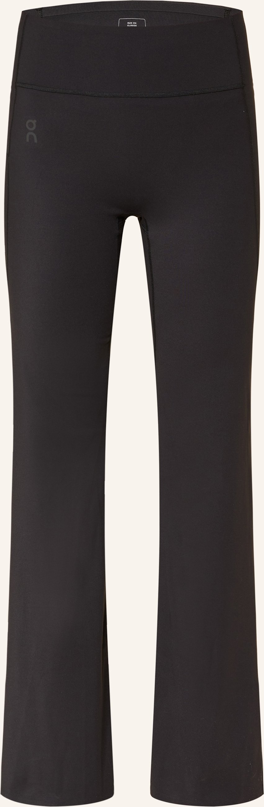 Thumbnail - On Tights Studio Flared schwarz