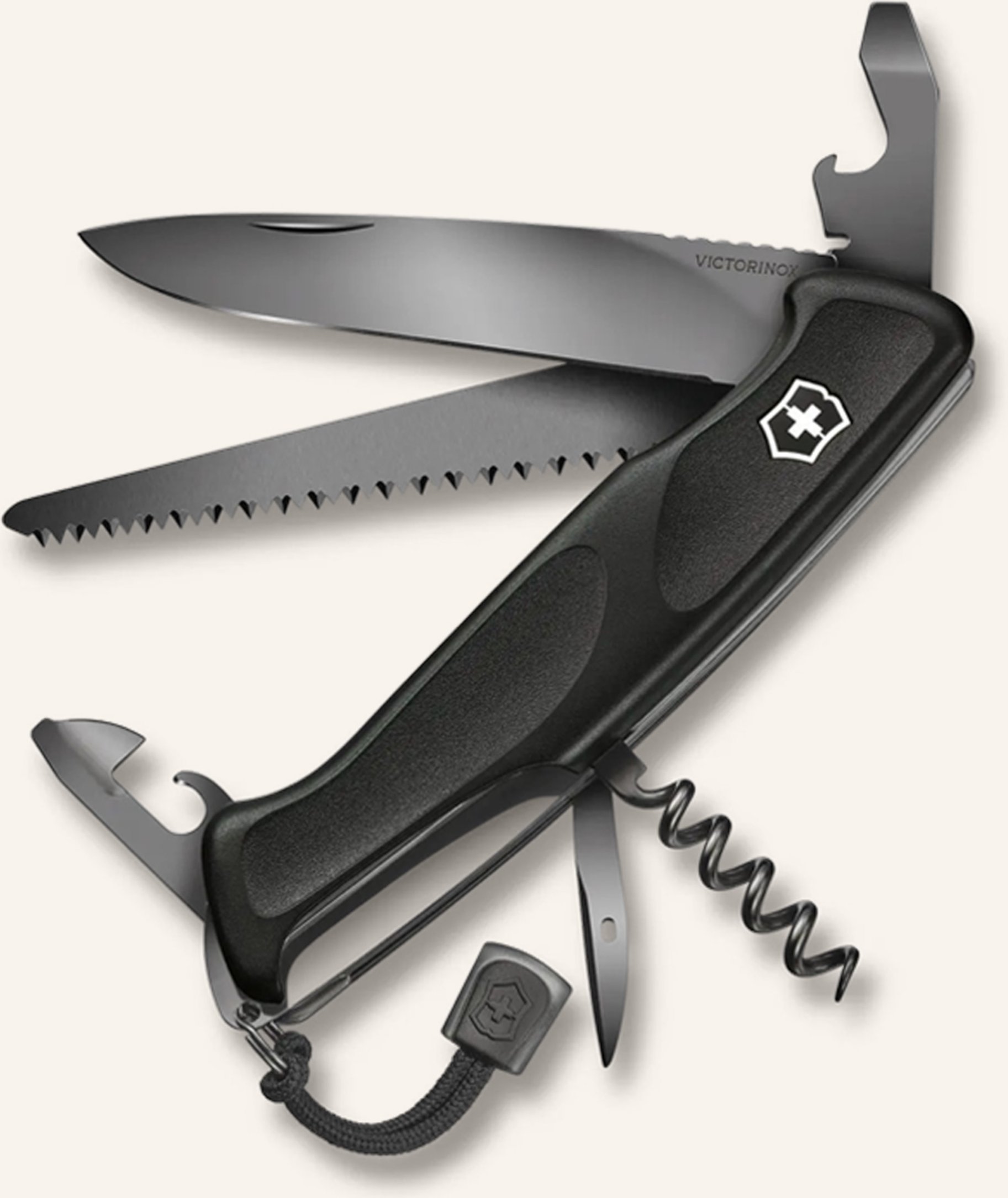 Victorinox Taschenmesser Ranger 55 Grip Onyx Black schwarz