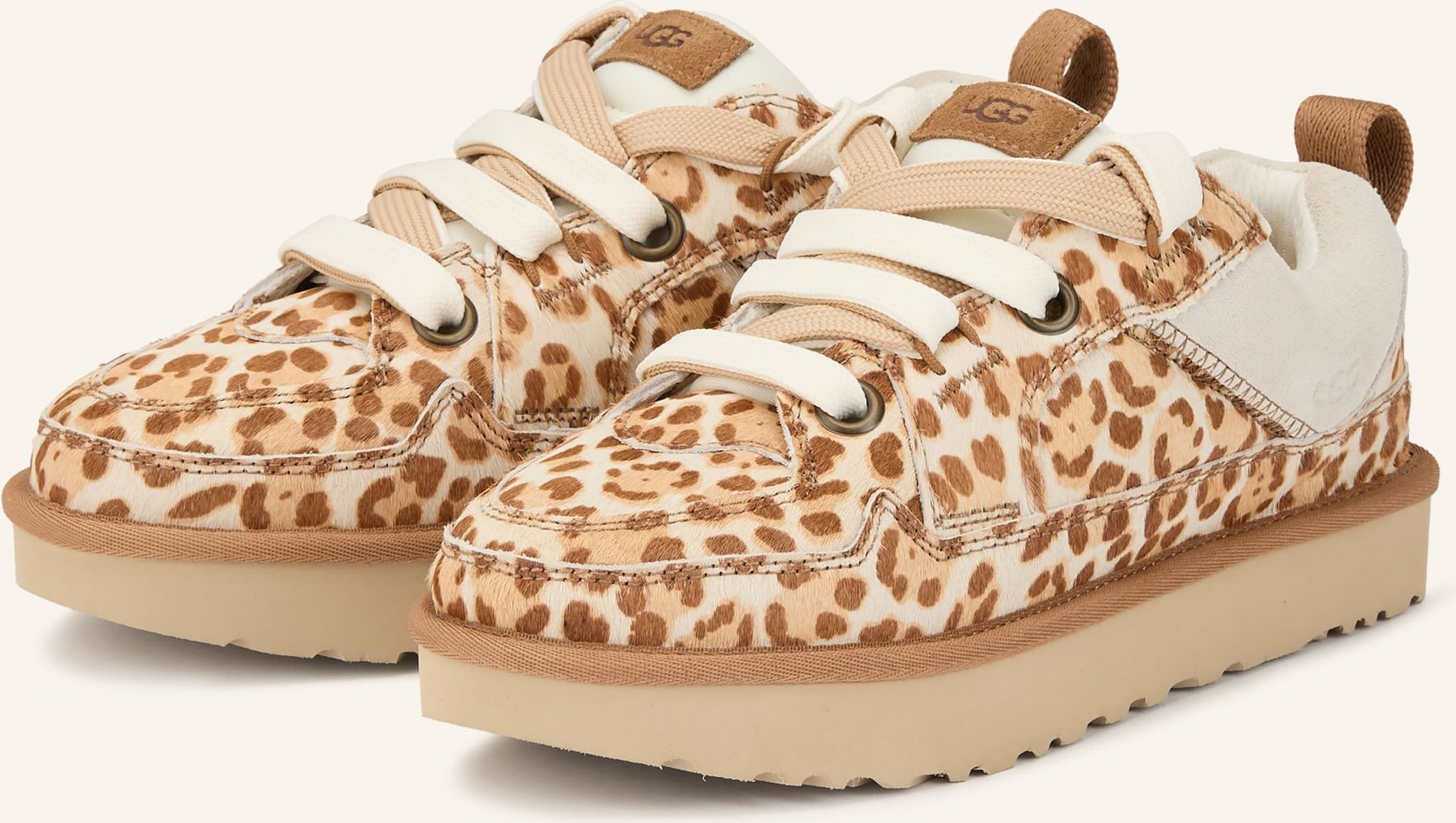 Ugg Sneaker Lowmel Plains braun