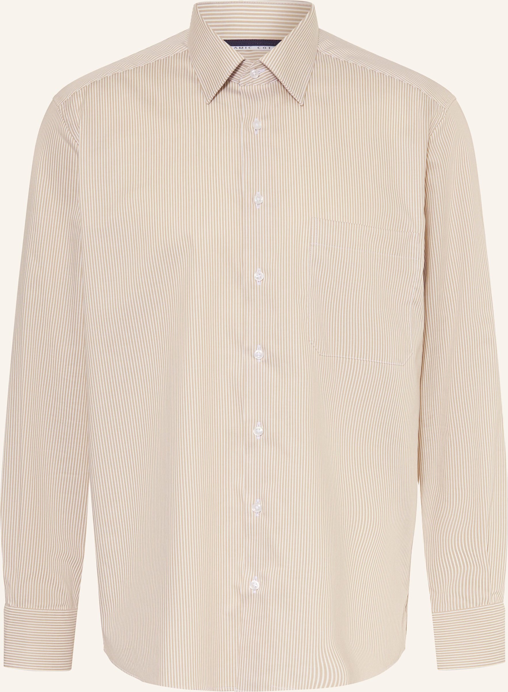 Eterna Hemd Comfort Fit braun