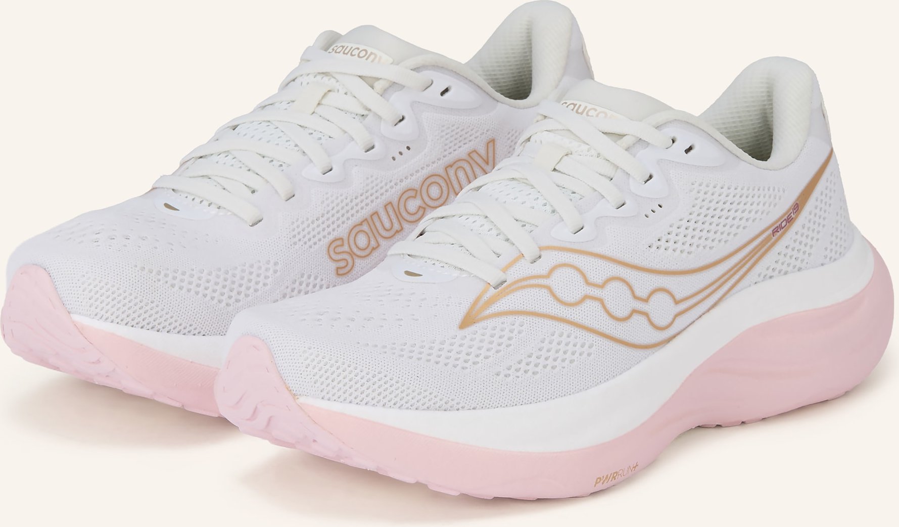 Saucony Laufschuhe Ride 19 weiss