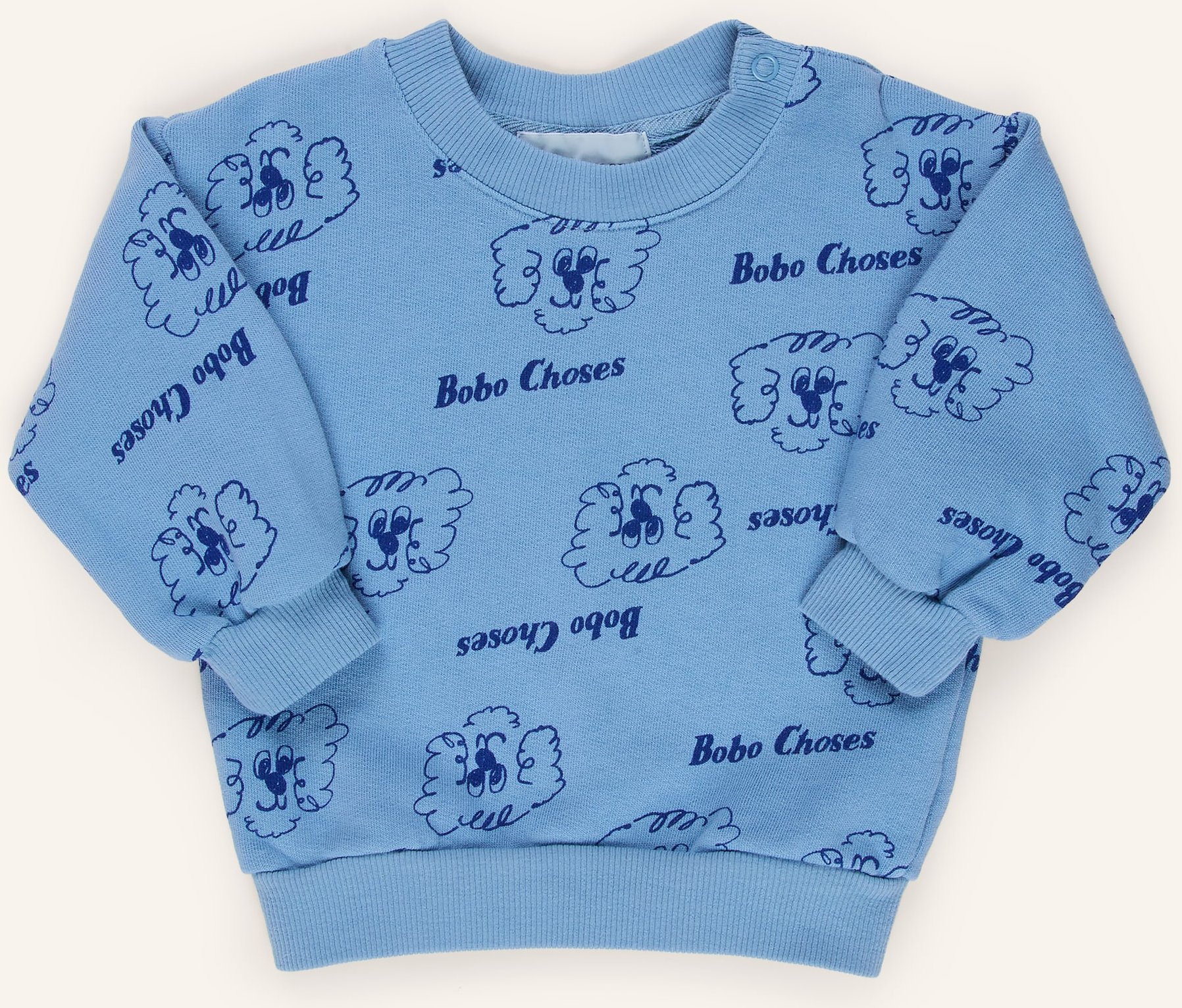 Bobo Choses Sweatshirt blau