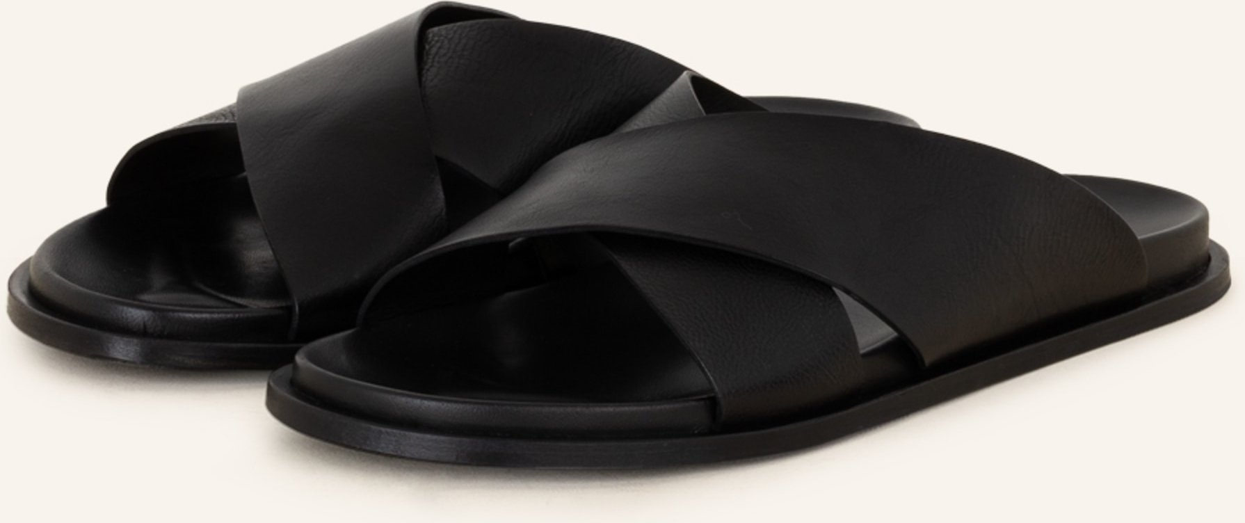 Cordwainer Pantoletten schwarz