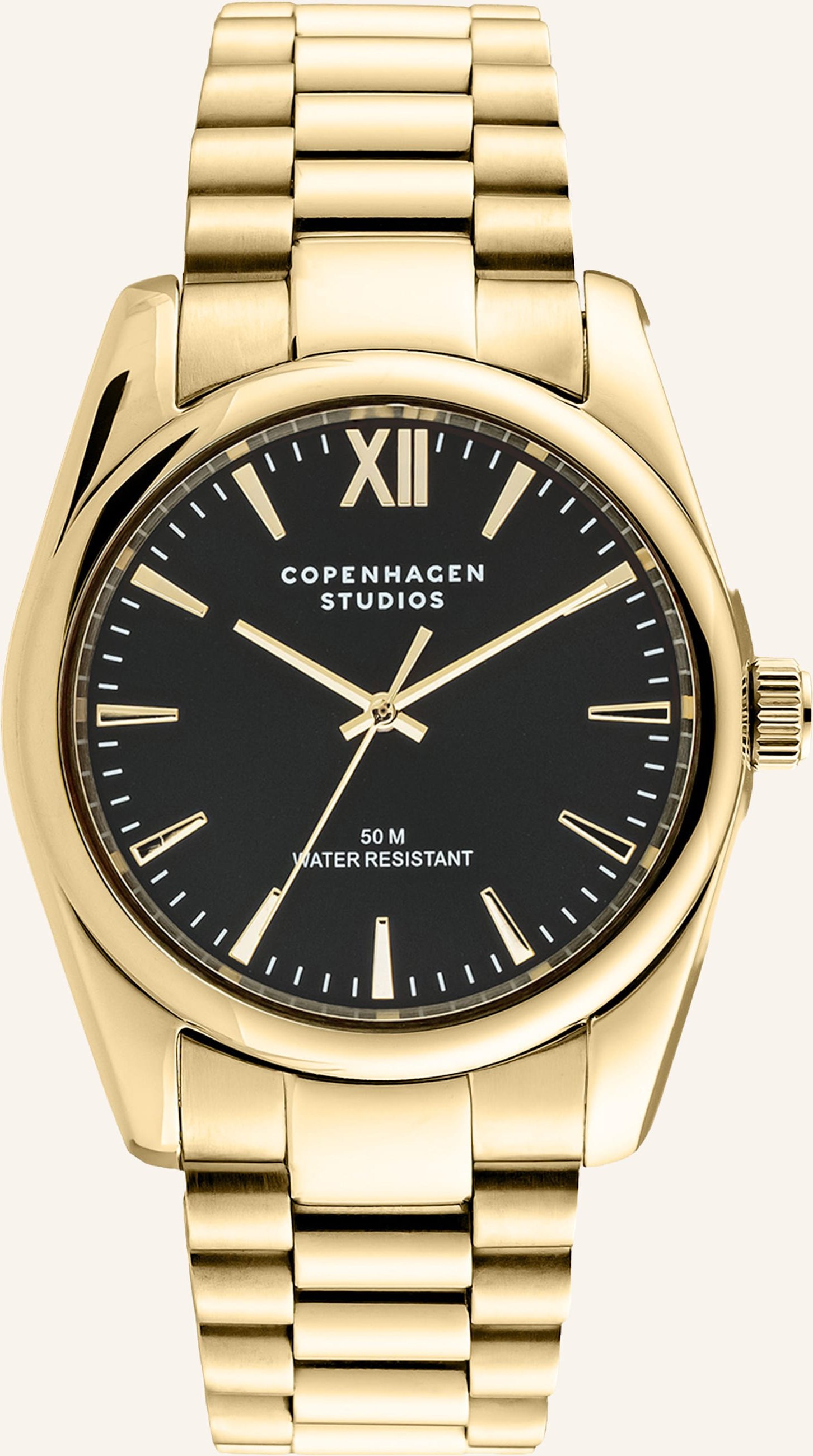 Copenhagen Studios Armbanduhr Aus Edelstahl gold