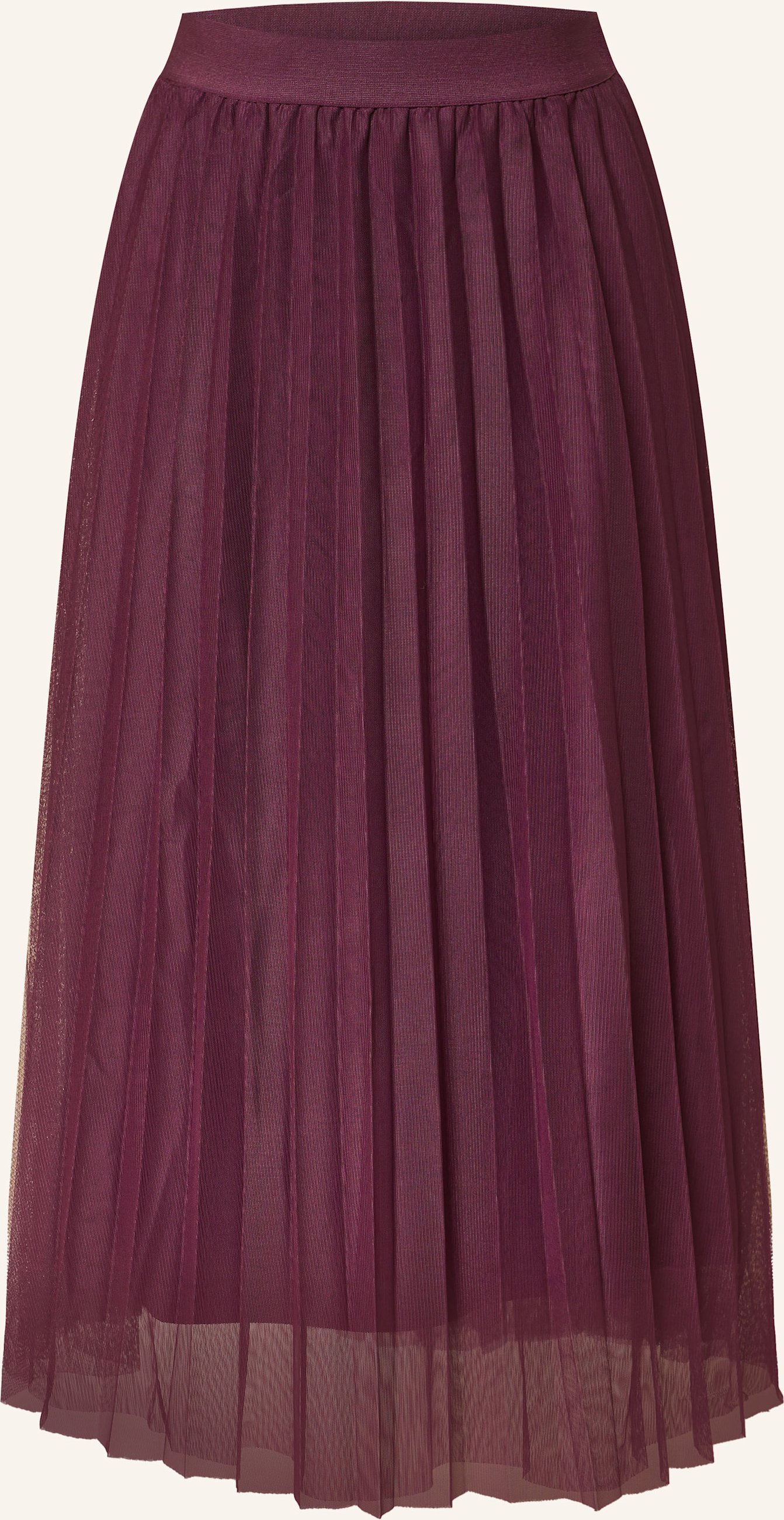 Thumbnail - Betty&Co Plisseerock Aus Mesh lila