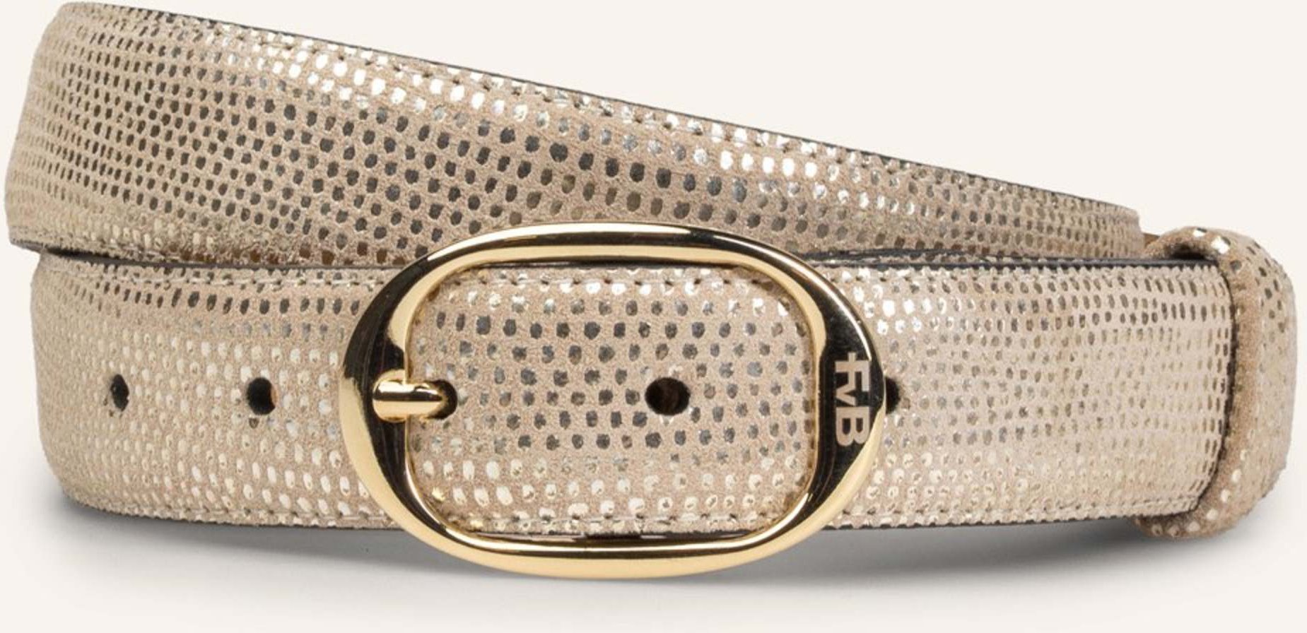 Floris Van Bommel Gürtel De Belter 41 gold