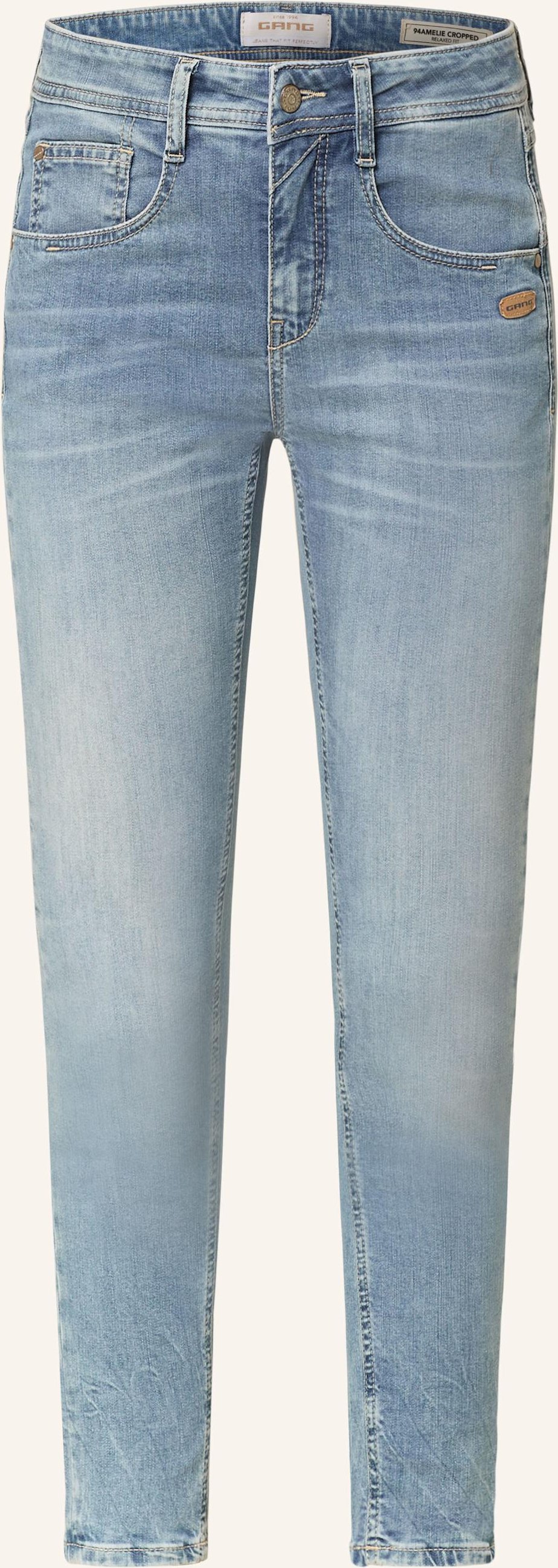 Gang Jeans 94amelie Cropped blau