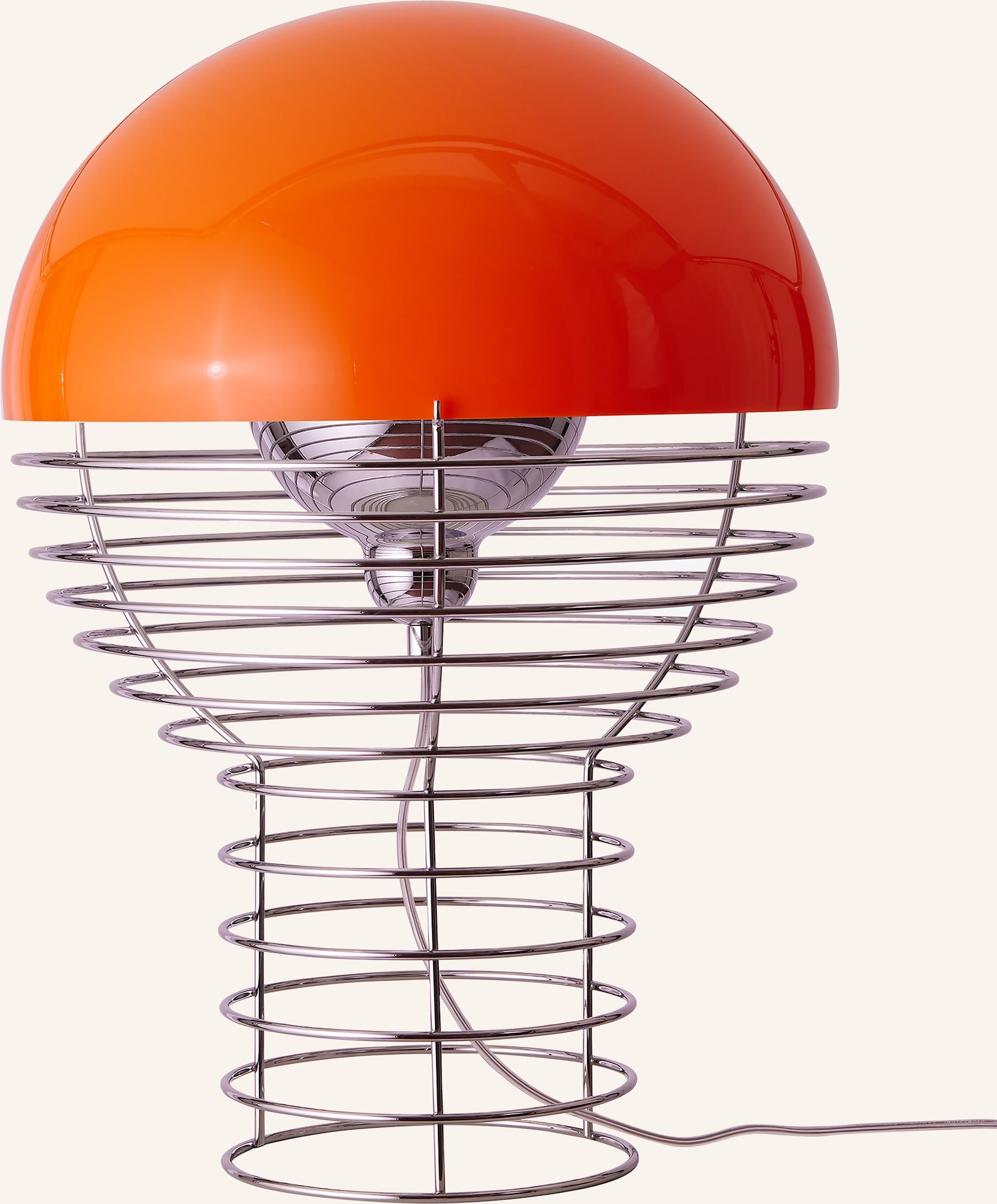 Verpan Tischleuchte Wire orange