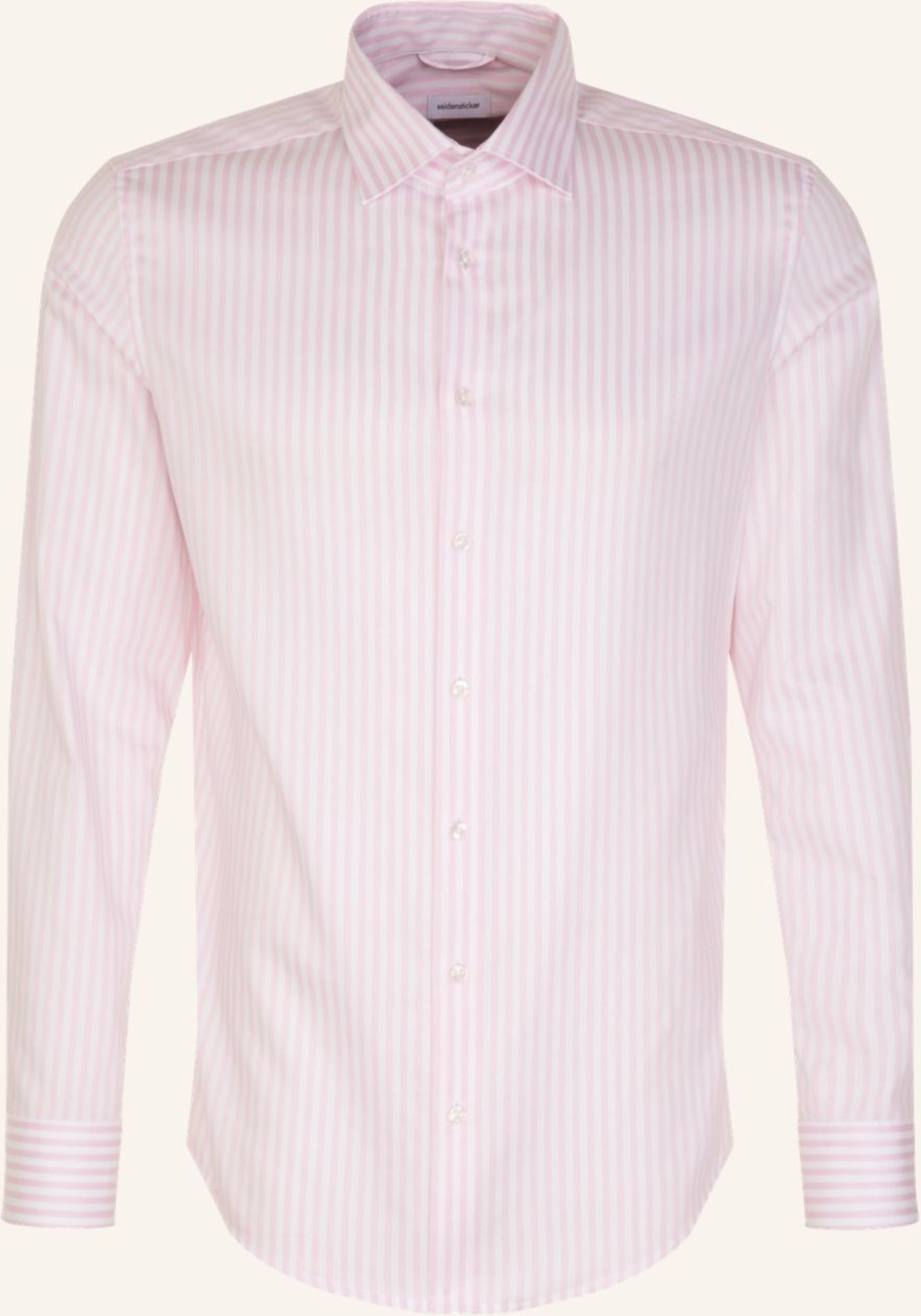 Thumbnail - Seidensticker Business Hemd Slim Fit rosa