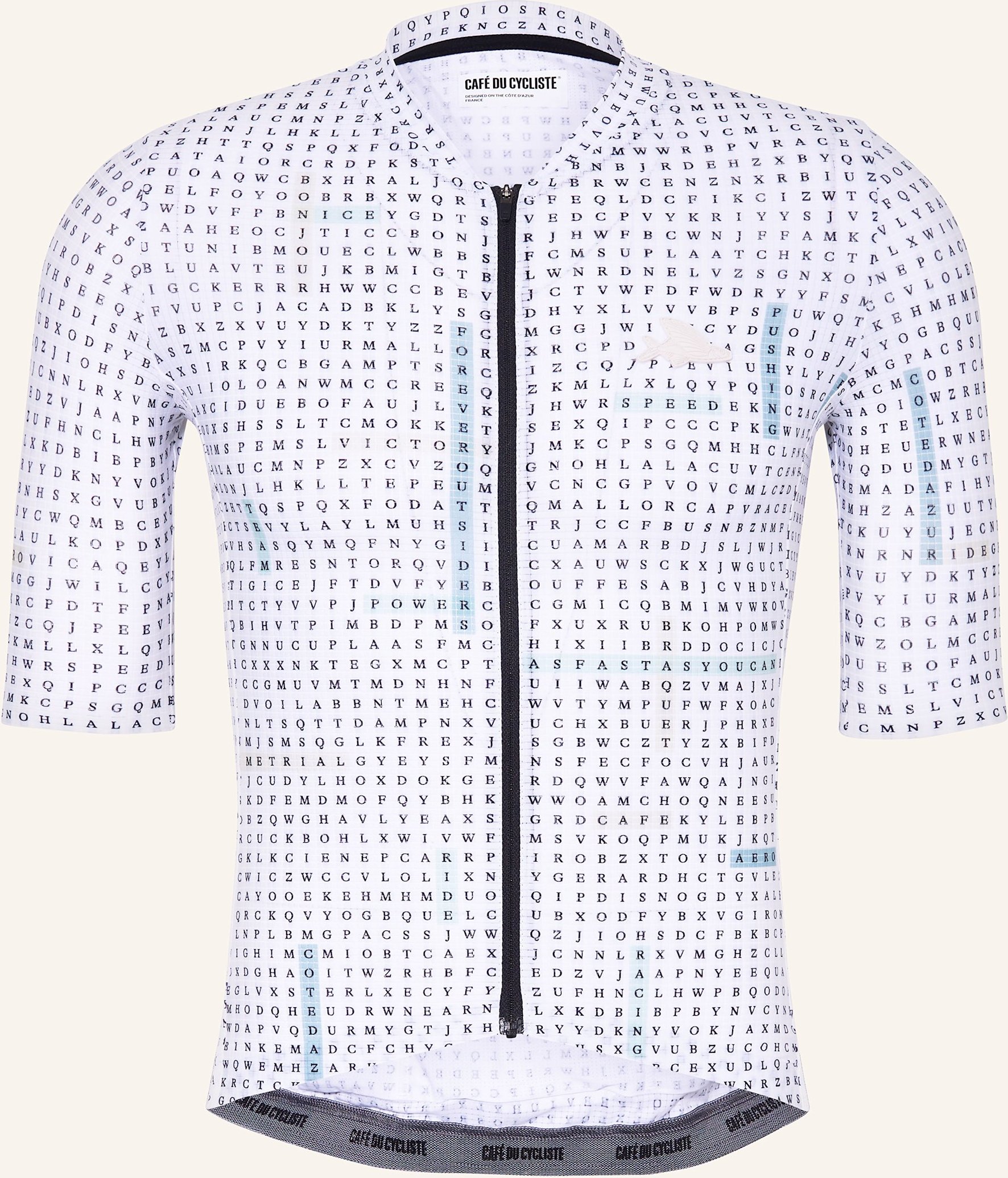 Café Du Cycliste Radtrikot Angeline weiss