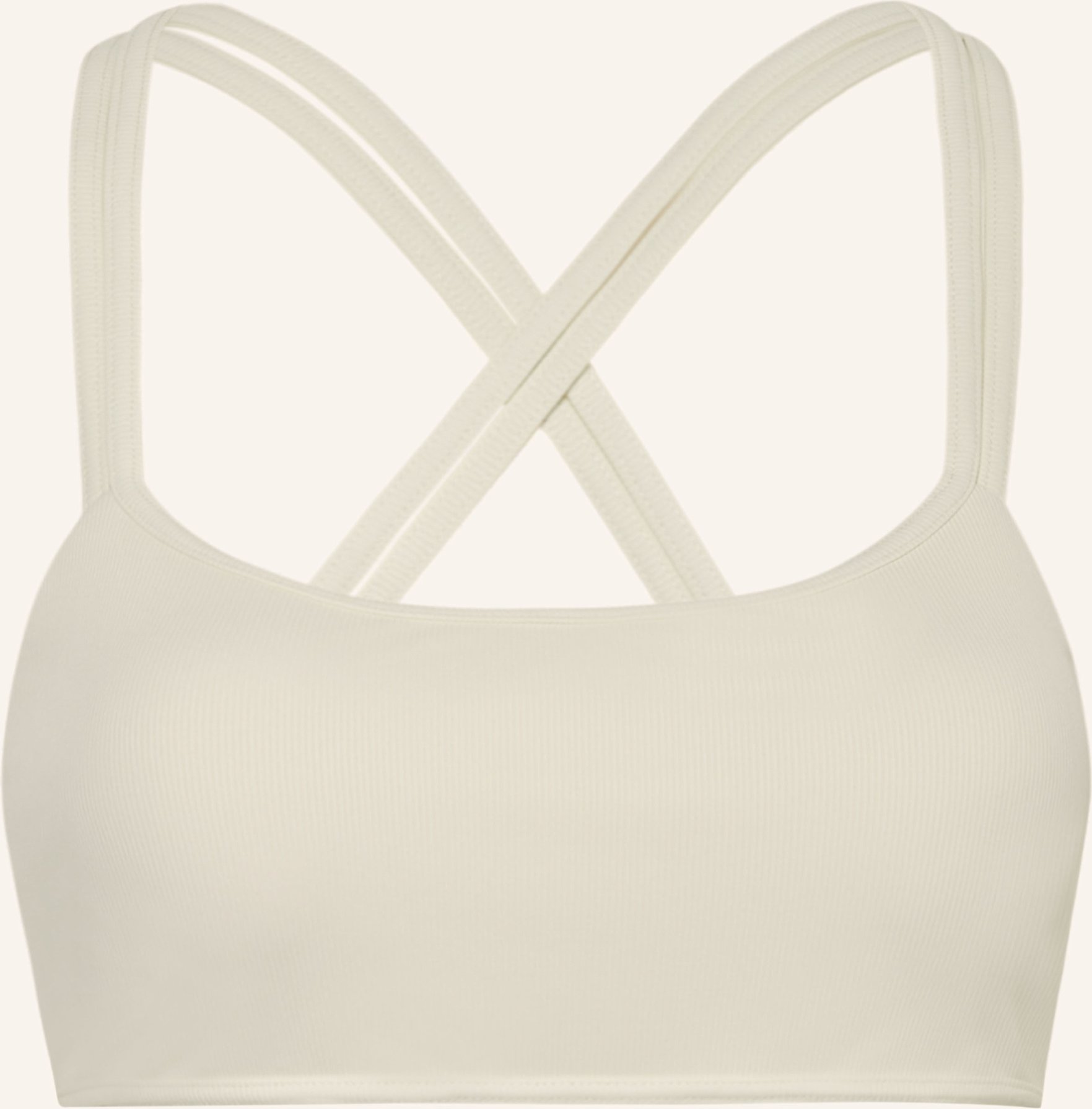 Mymarini Bustier-Bikini-Top Sunny Top Swim Apparel Mit Uv-Schutz 50+ weiss