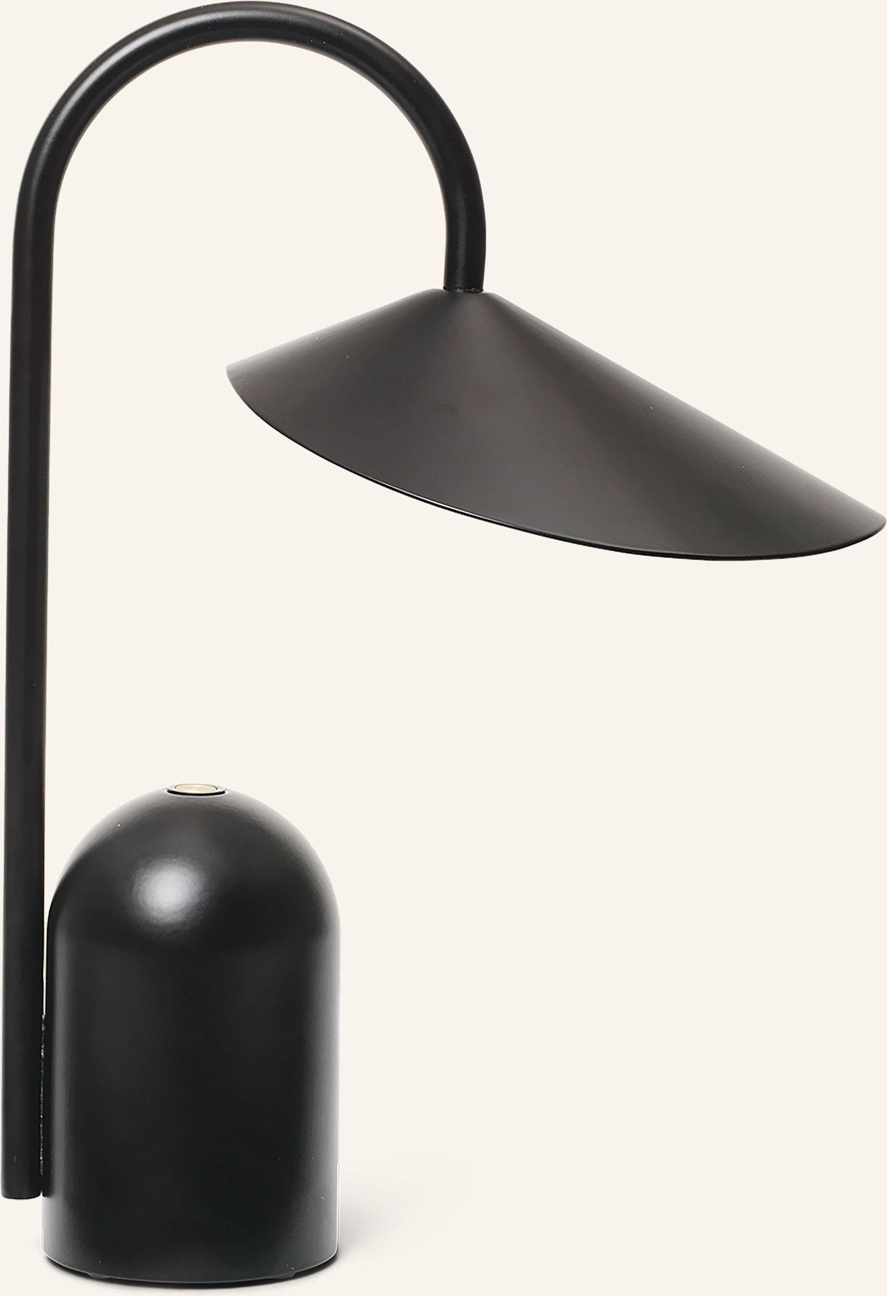 Ferm Living Tischleuchte Arum schwarz