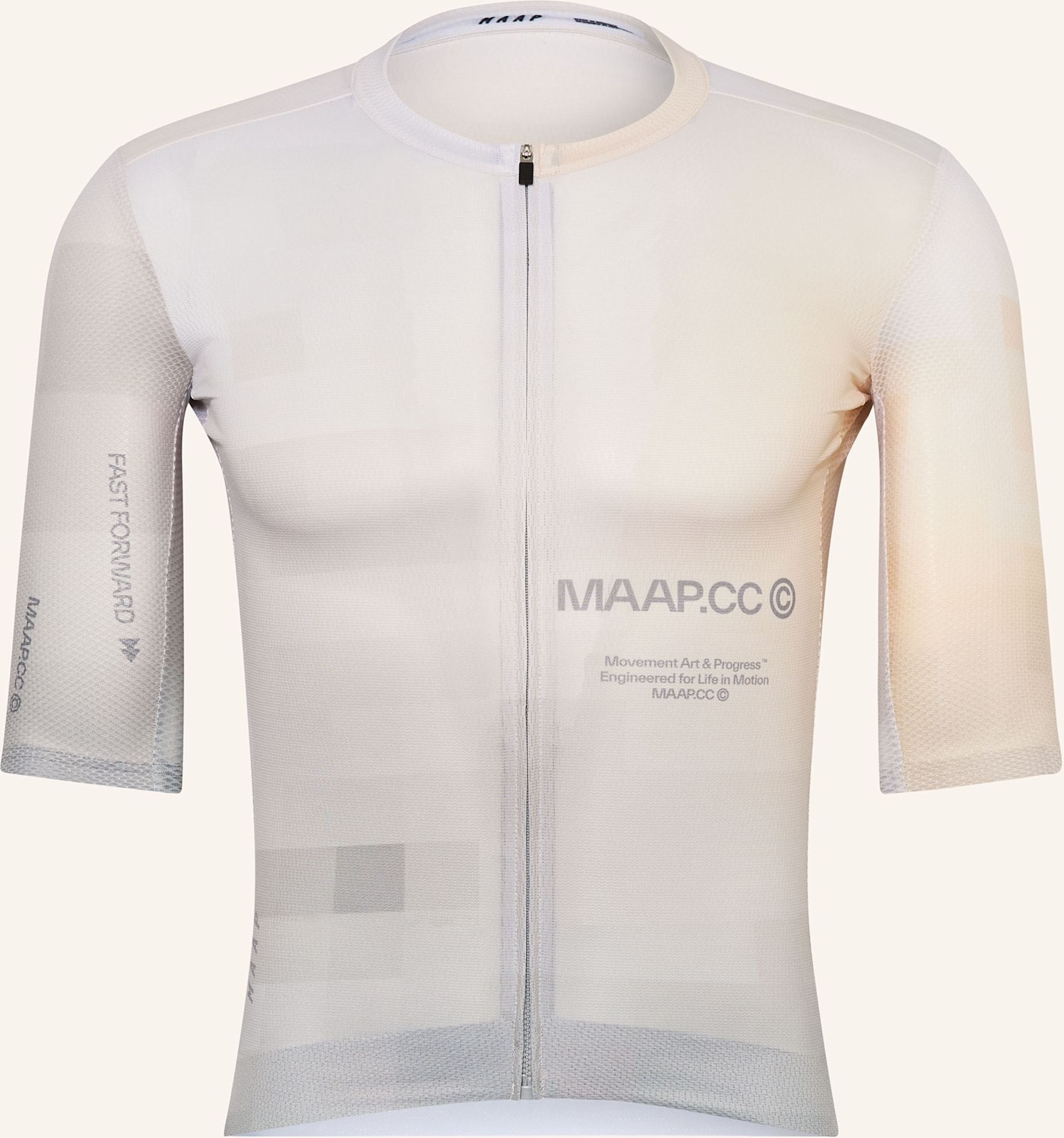 Maap Radtrikot Blur Pro Air Jersey 3.0 gelb
