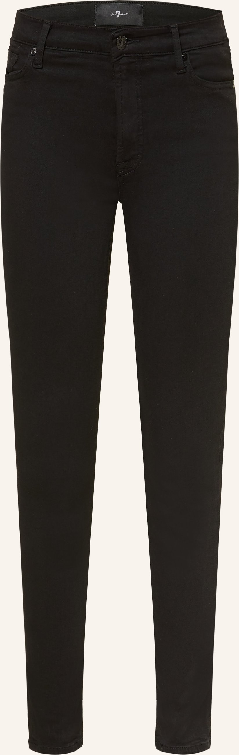 7 For All Mankind Skinny Jeans Hw Skinny schwarz