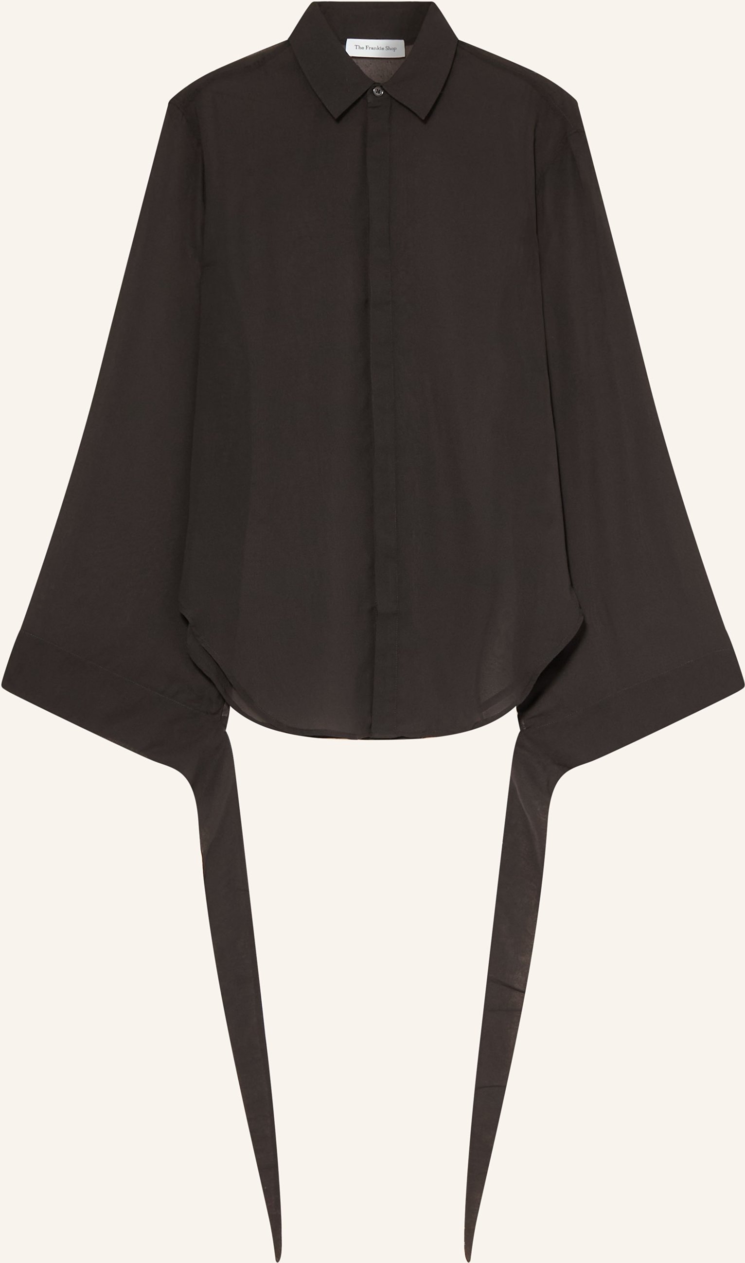 The Frankie Shop Hemdbluse Verlin schwarz