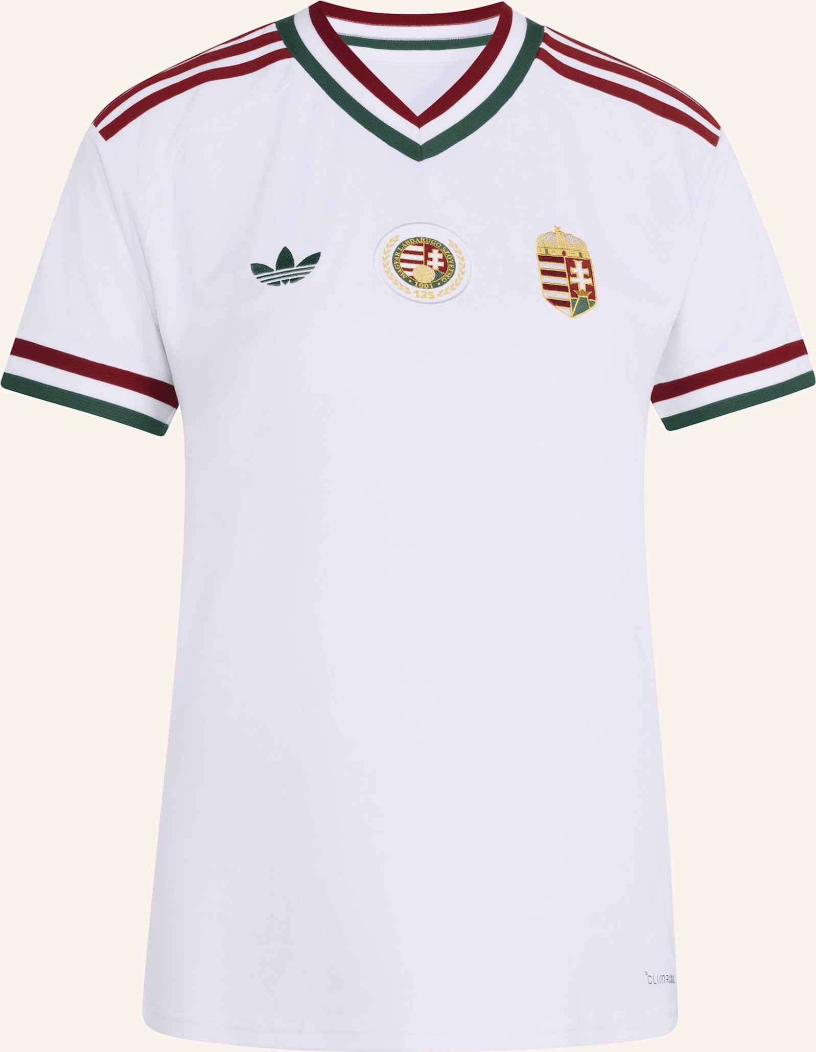 Adidas Ungarn 26 Auswärtstrikot weiss