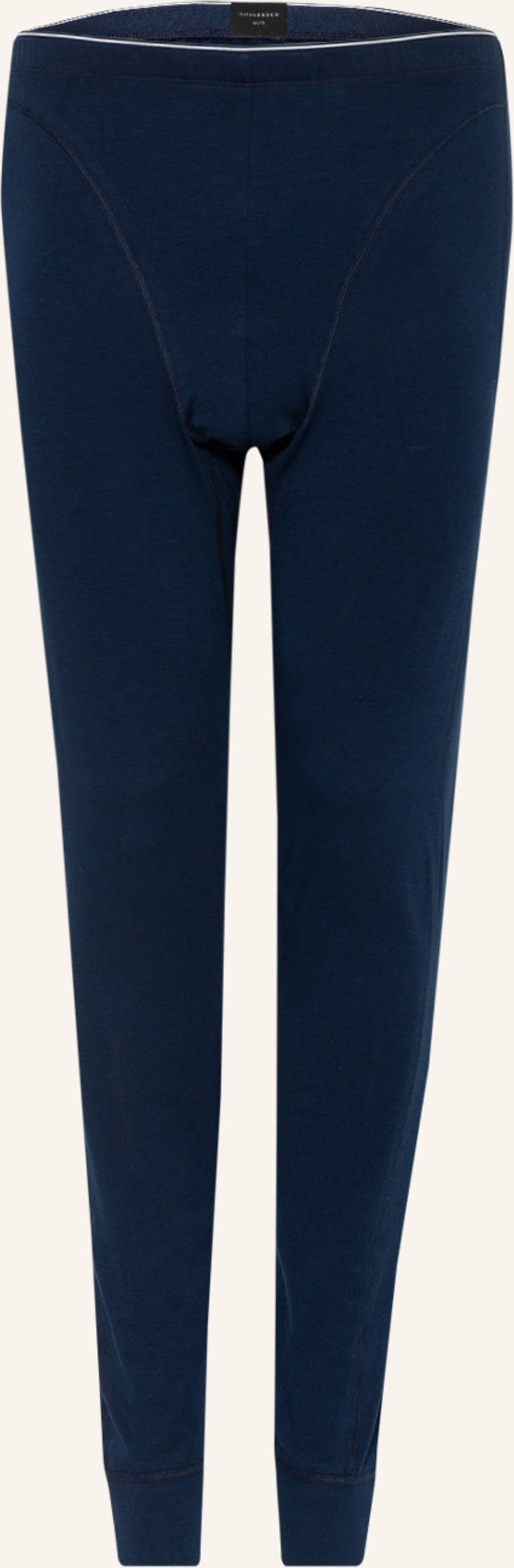Schiesser Lange Unterhose 95/5 blau
