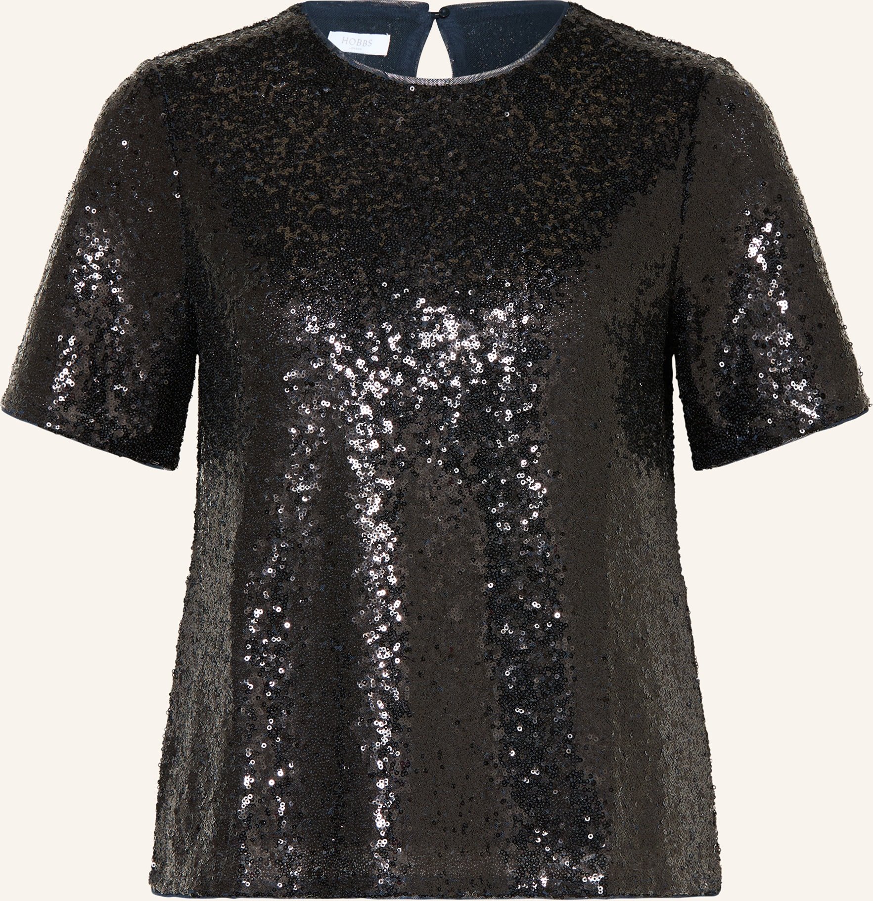 Hobbs Blusenshirt Lilibet Mit Pailletten blau