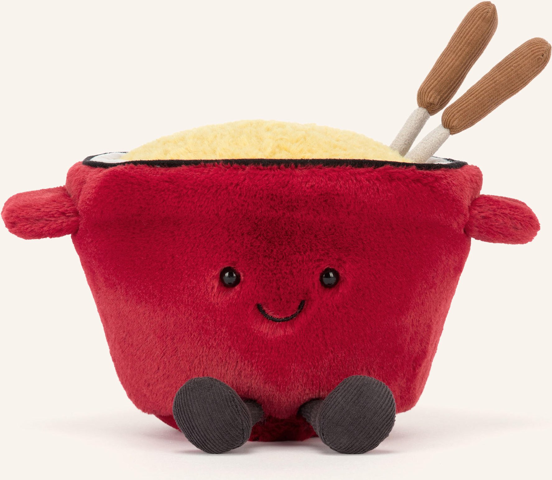 Jellycat Plüsch-Spielzeug Amuseables Cheese Fondue rot