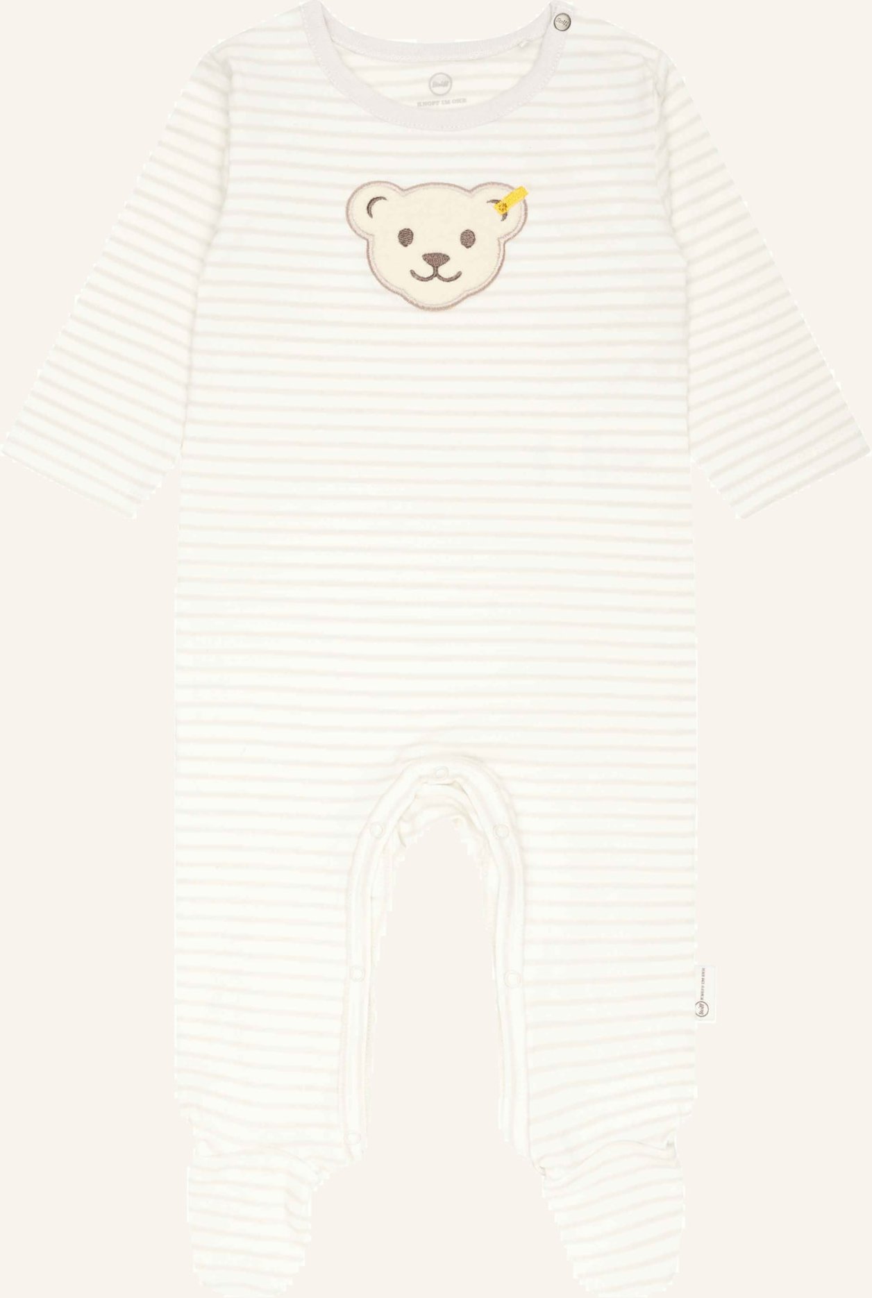 Thumbnail - Steiff Strampler Wellness grau