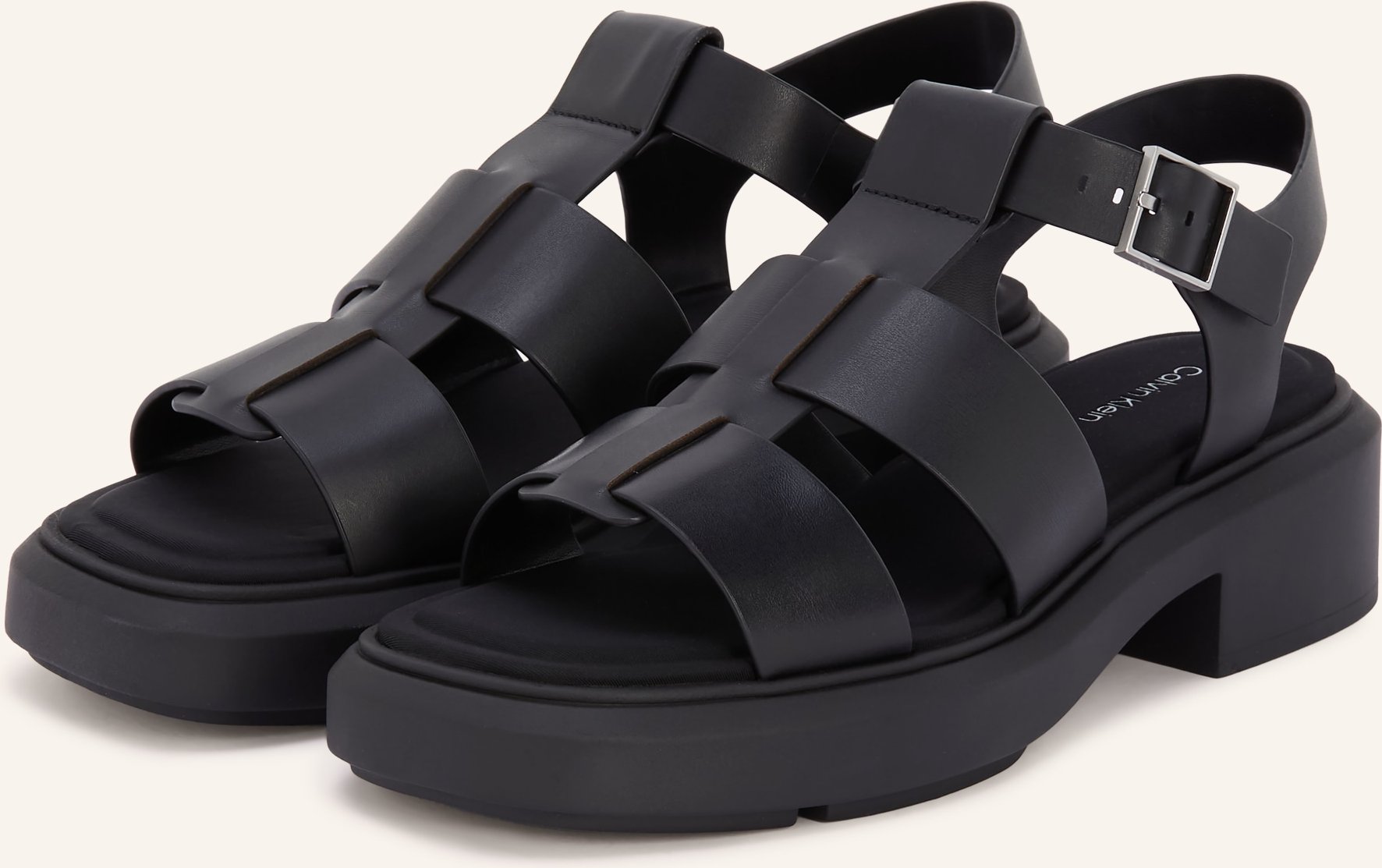 Calvin Klein Sandaletten schwarz