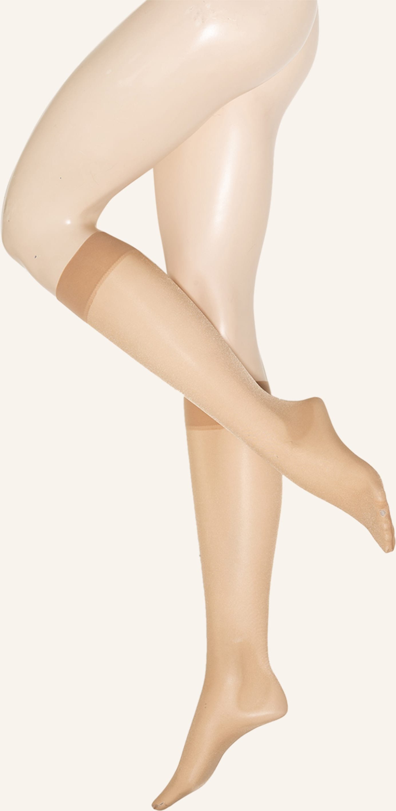 Wolford Fein-Kniestrümpfe Satin Touch braun