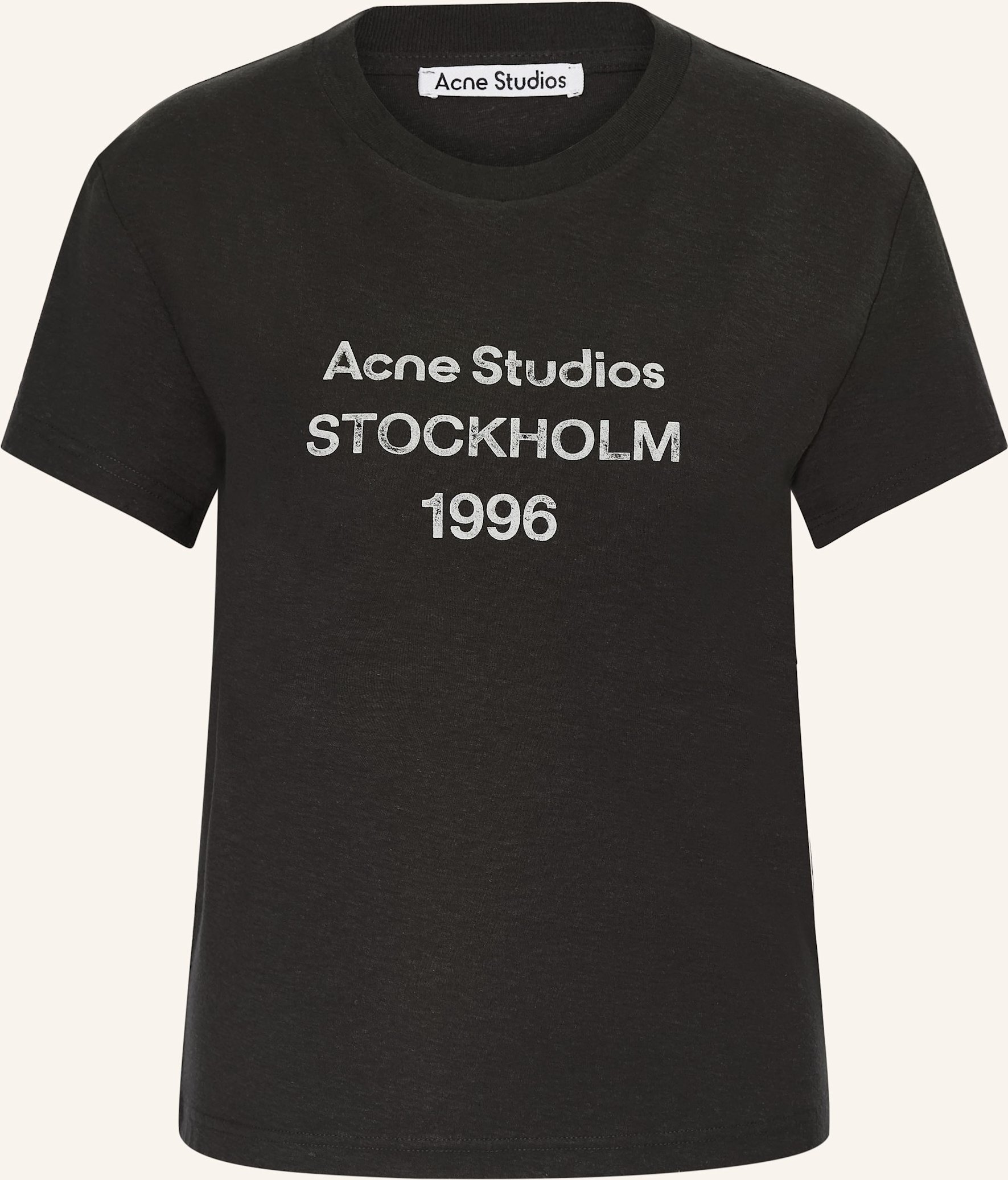 Acne Studios T-Shirt schwarz