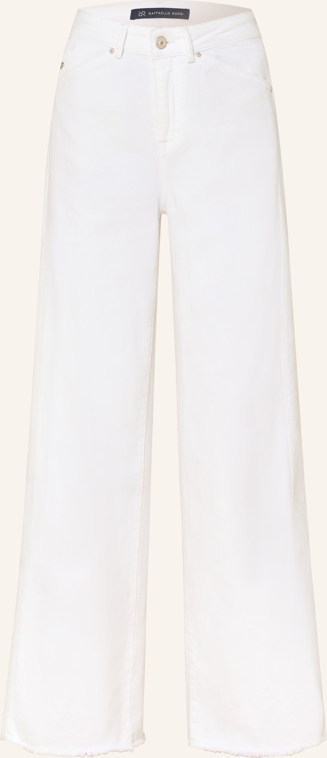 Raffaello Rossi Wide Leg Jeans Sena weiss