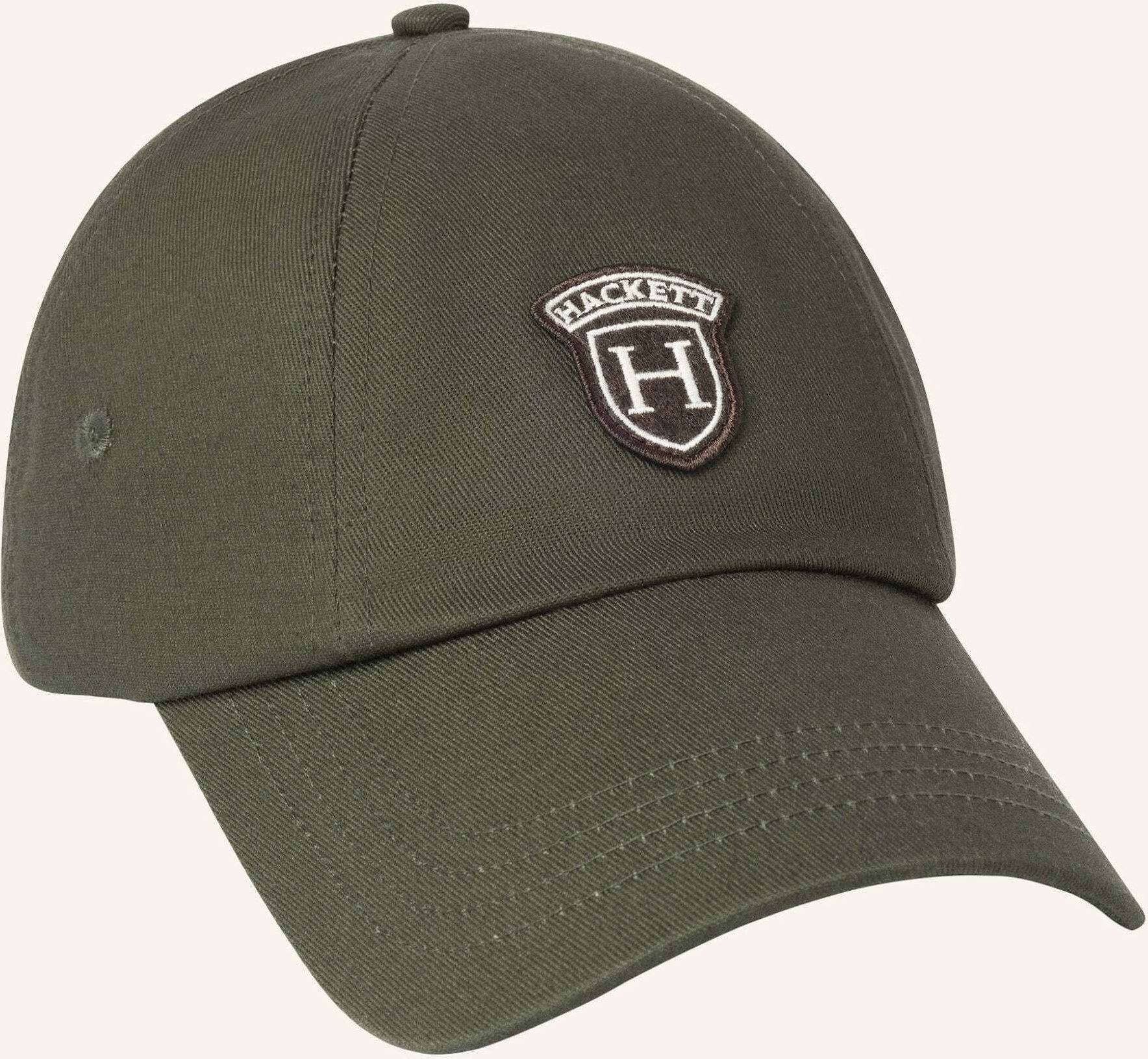 Hackett London Cap Hrtg Peaks Twill Cap gruen