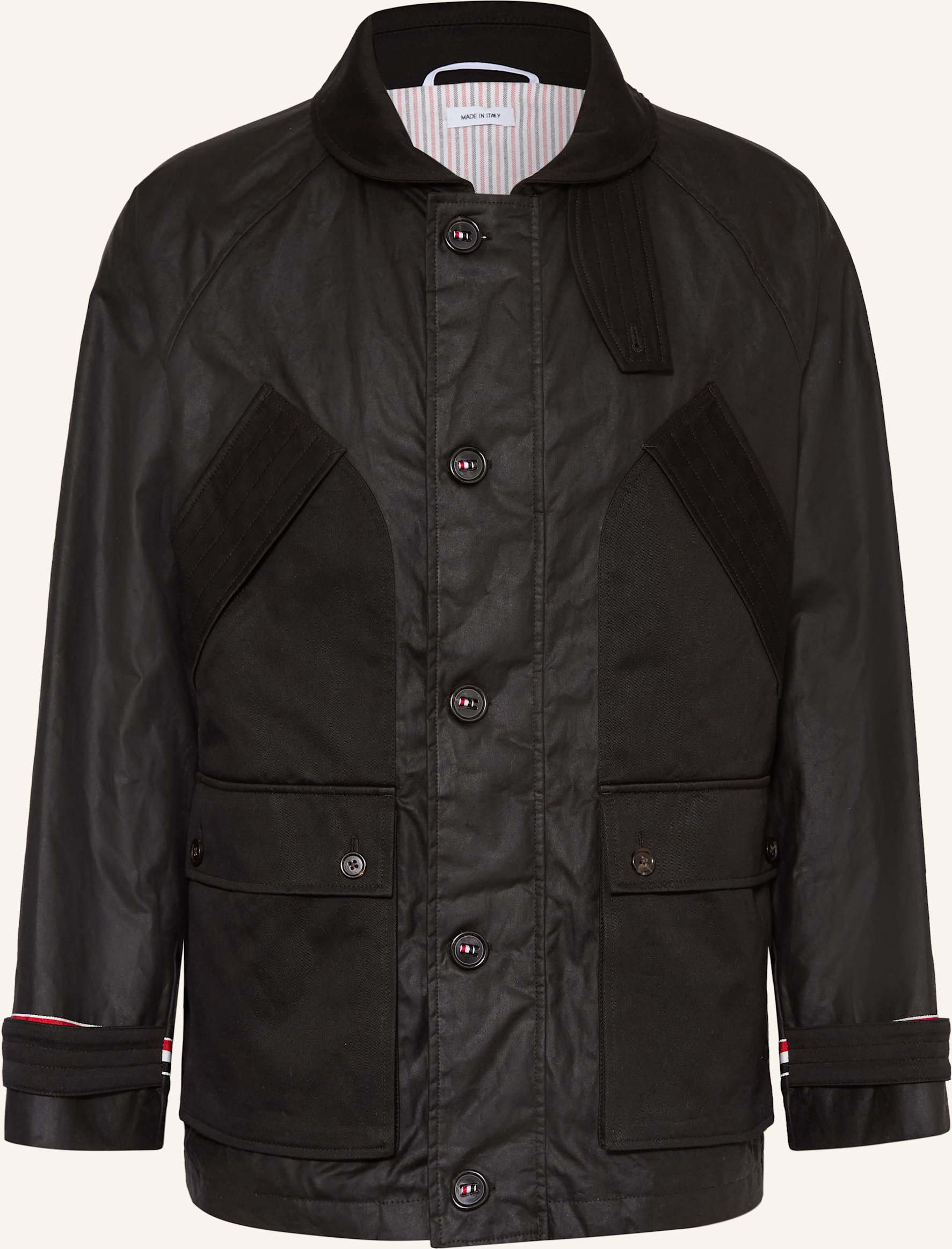 Thumbnail - Thom Browne. Fieldjacket schwarz