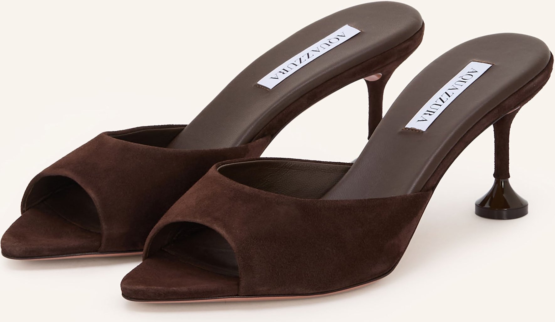 Aquazzura Mules Bisous braun