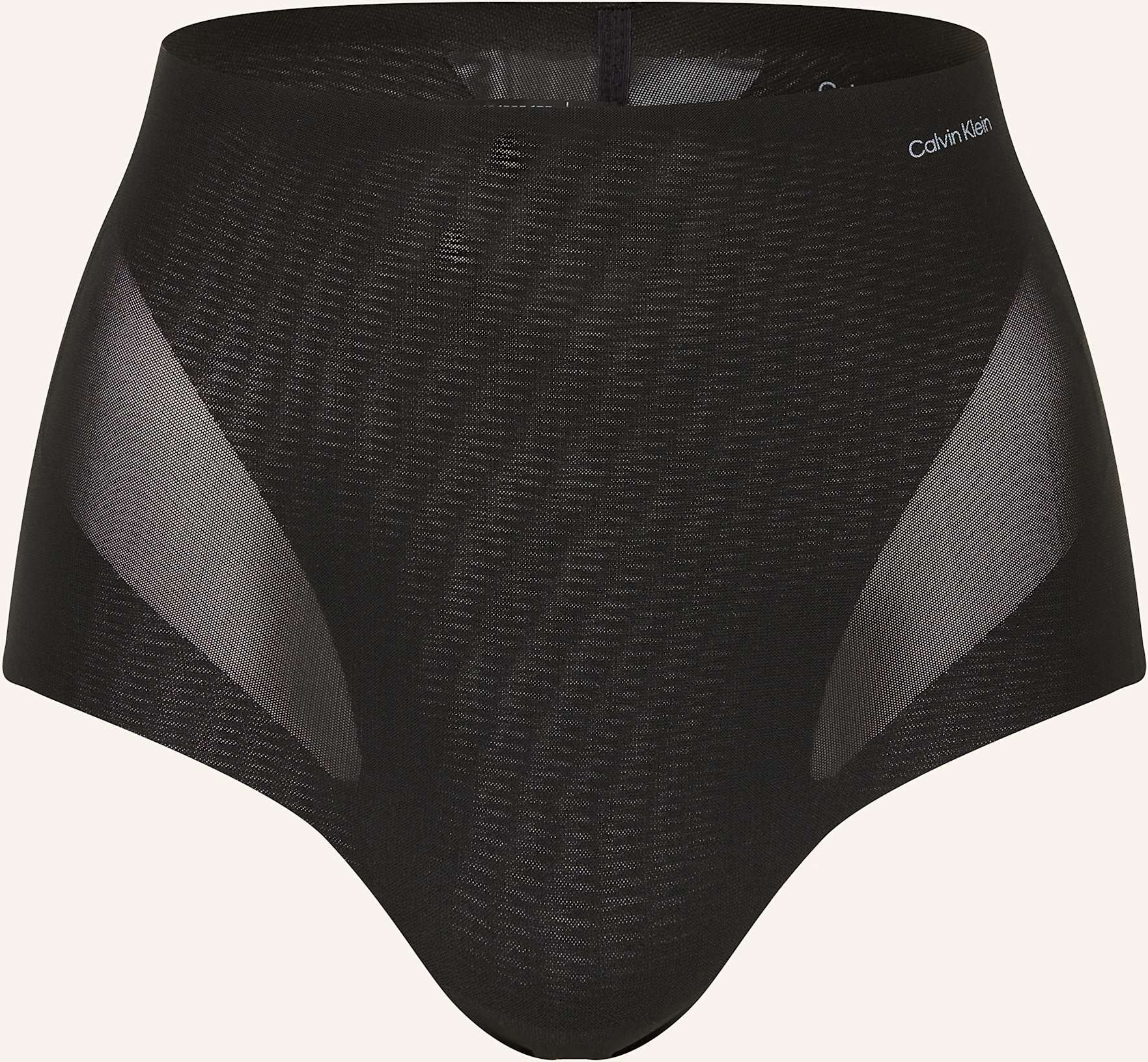 Calvin Klein Shape-Slip Stay-Put Mesh schwarz