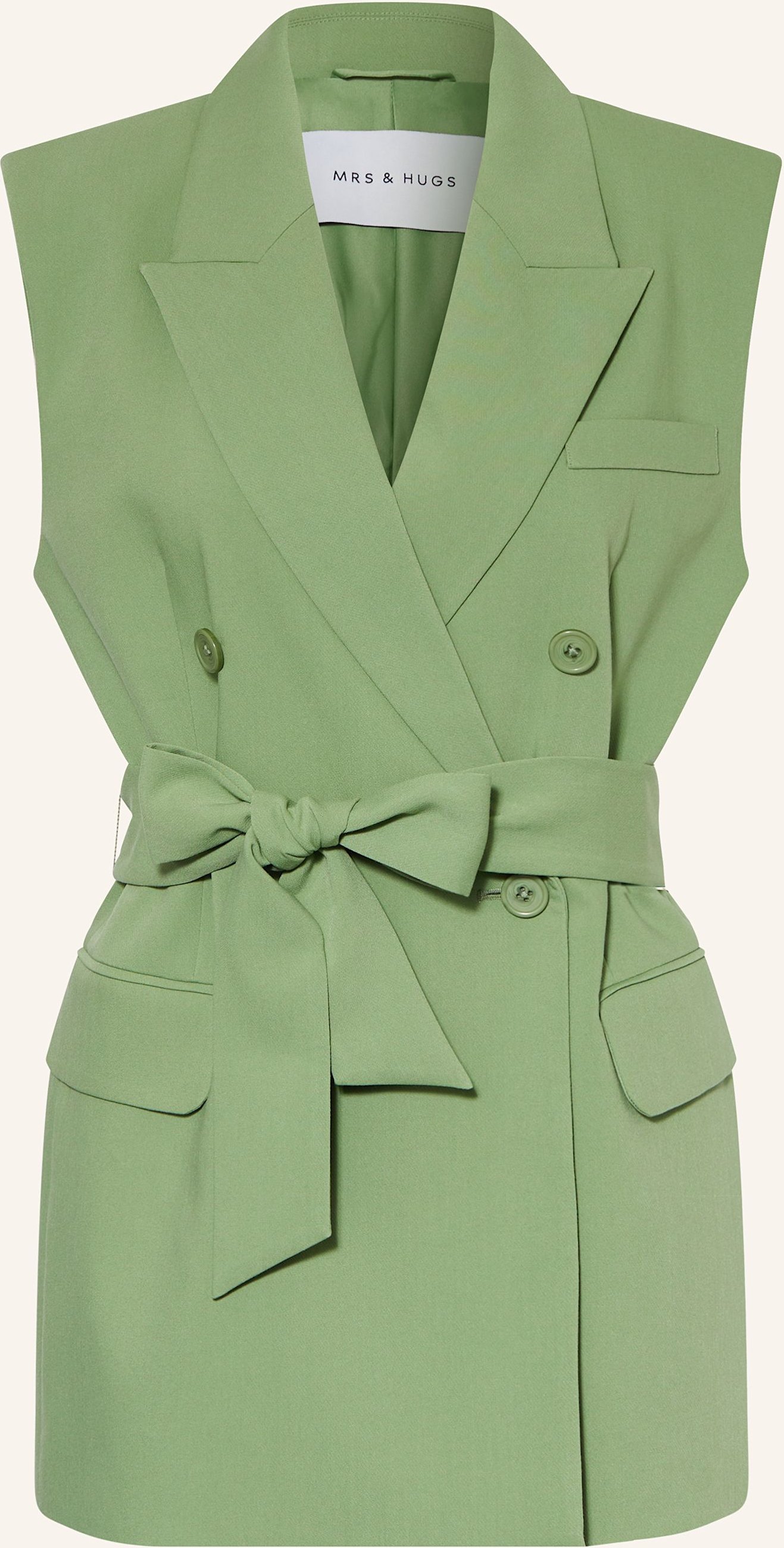 Mrs & Hugs Blazerweste gruen