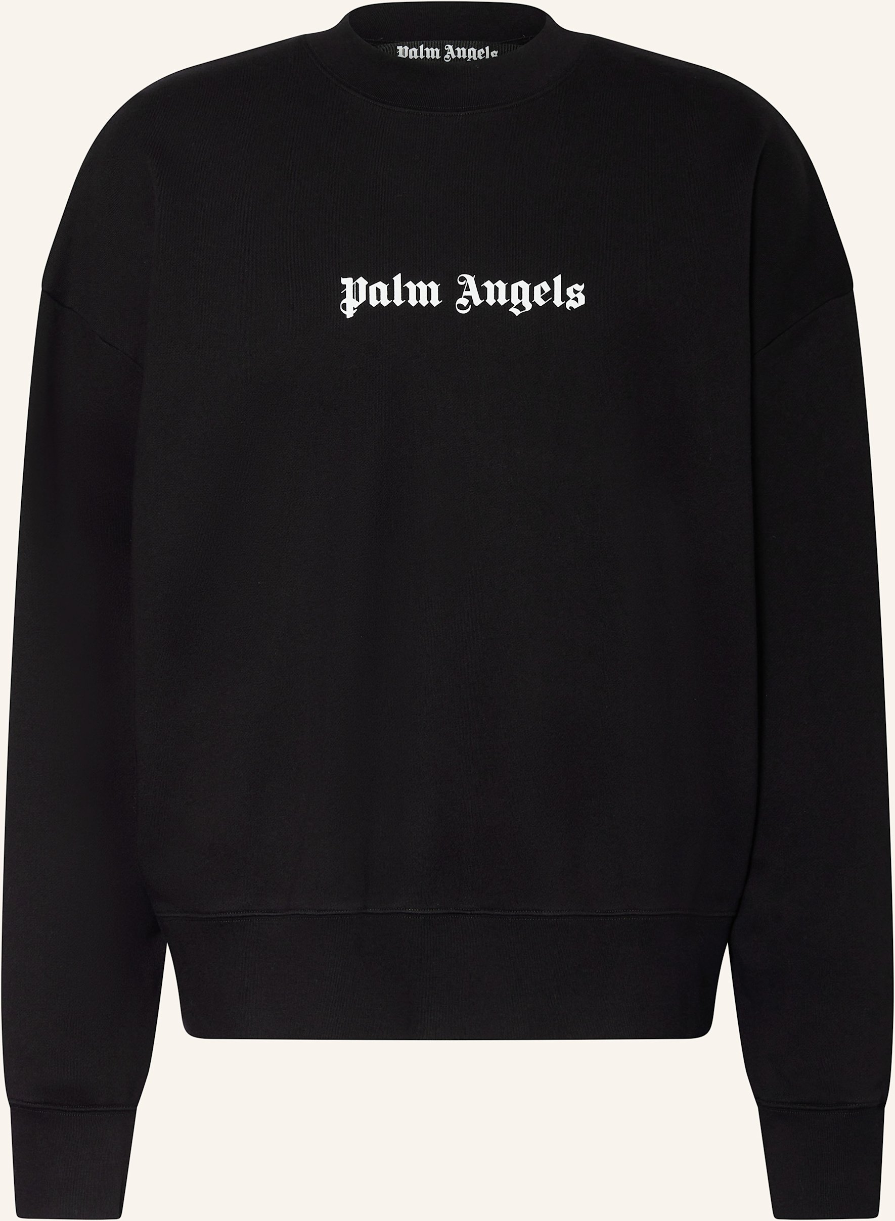 Palm Angels Oversized-Sweatshirt schwarz