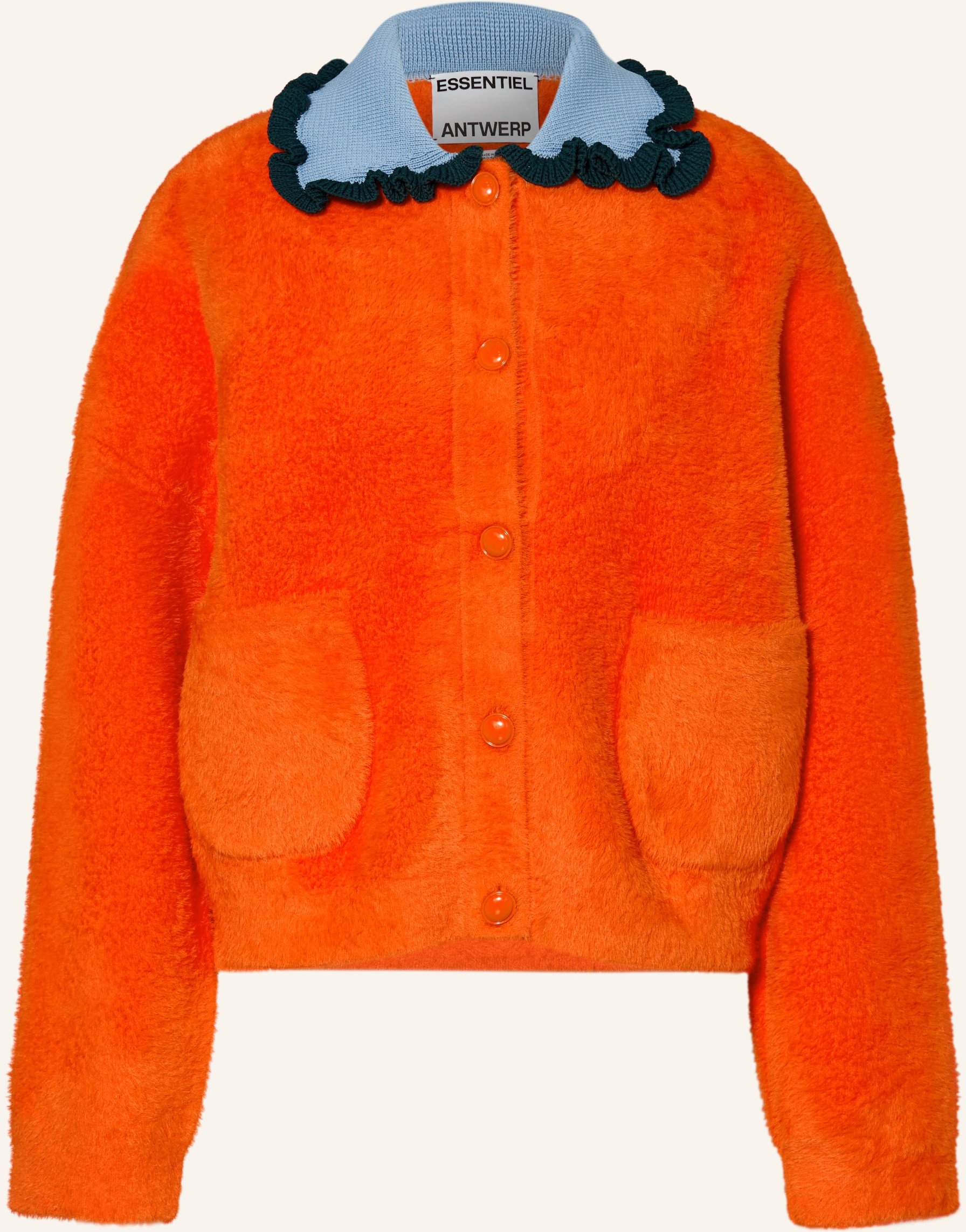 Essentiel Antwerp Strickjacke orange