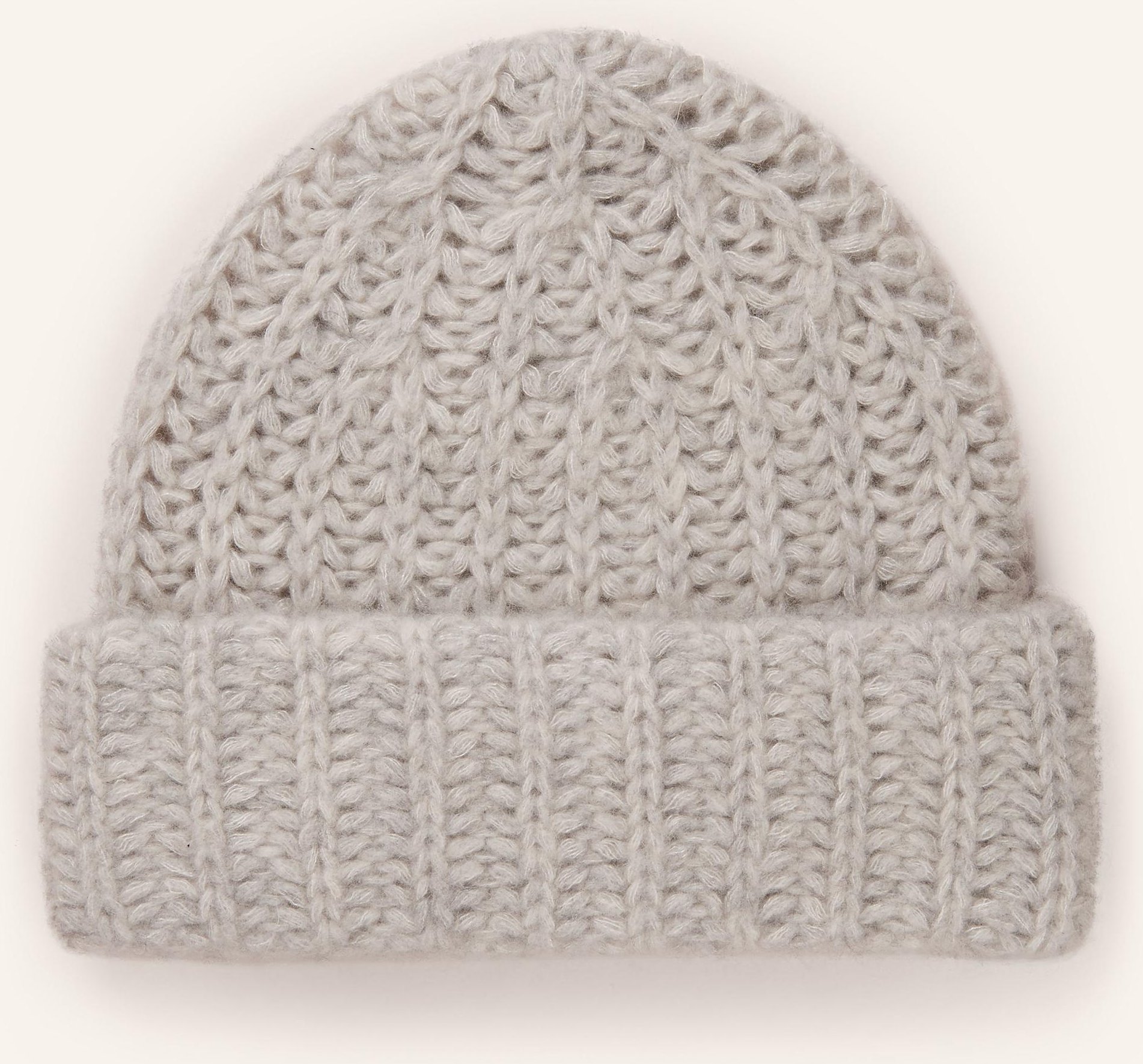 Mrs & Hugs Mütze Aus Cashmere grau