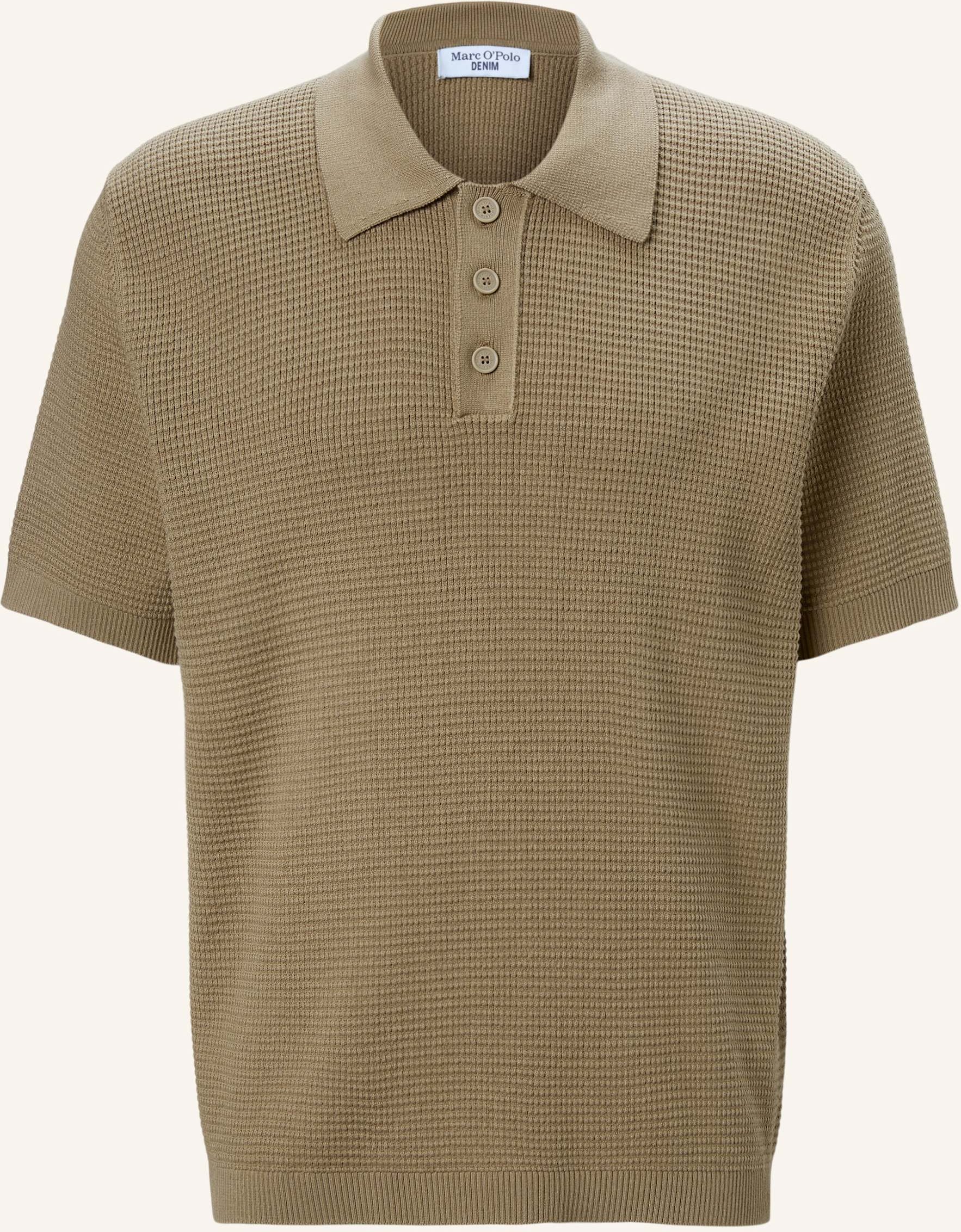 Marc O'polo Denim Strick Poloshirt braun