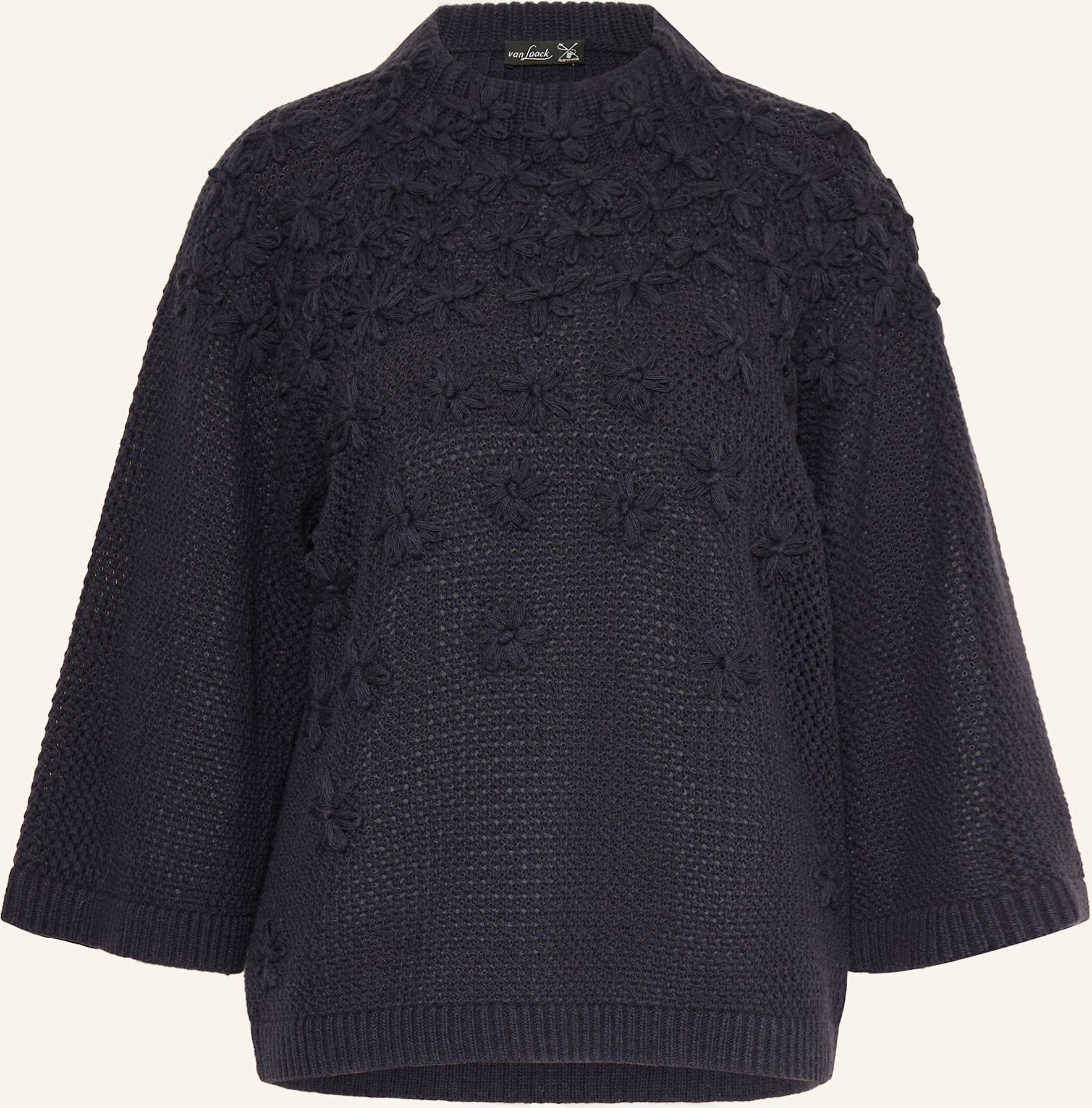 Van Laack Pullover Mit 3/4-Arm blau