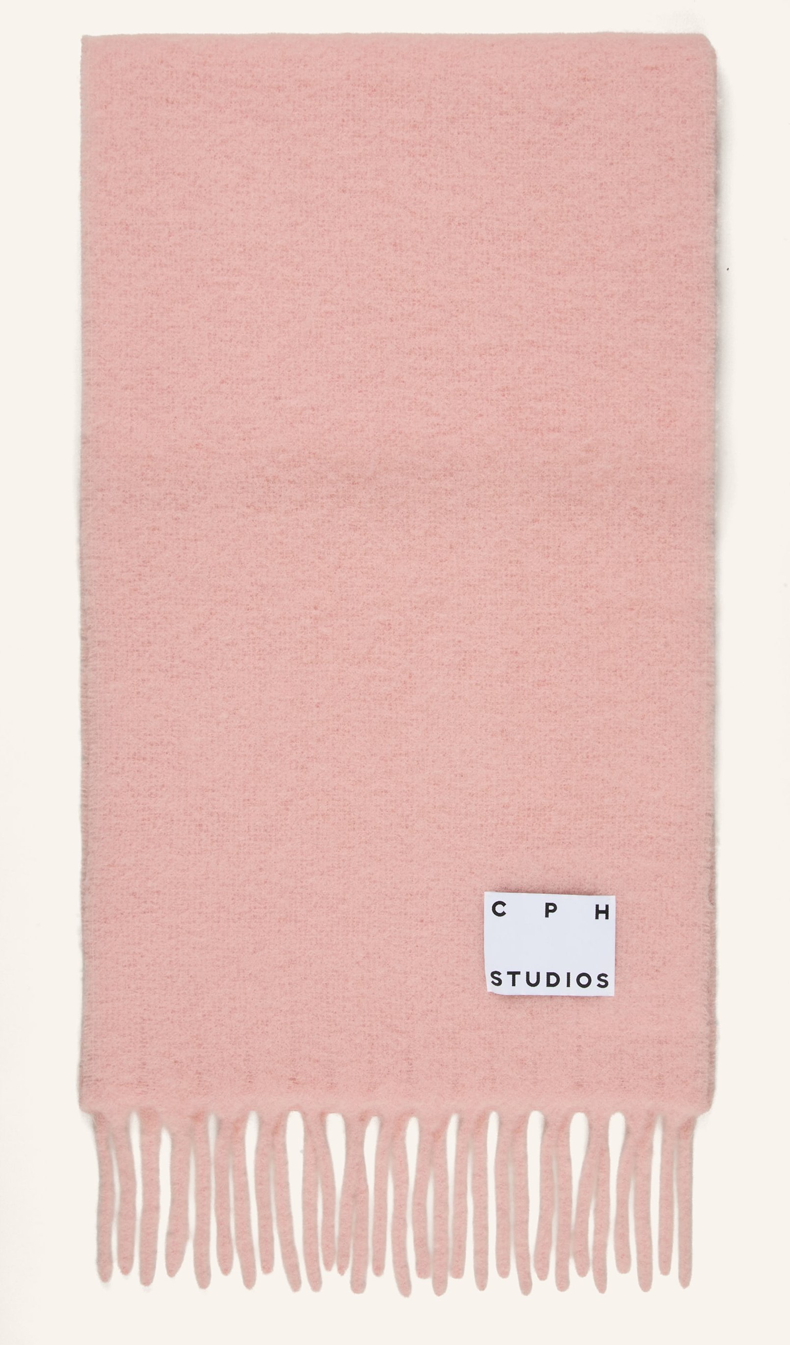 Copenhagen Studios Alpaka-Schal rosa