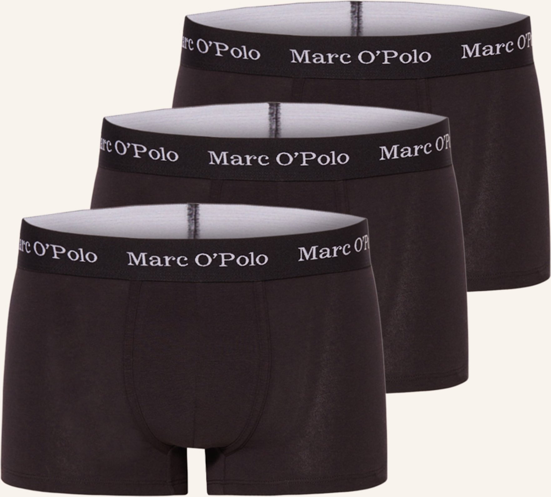 Marc O'polo 3er-Pack Boxershorts schwarz