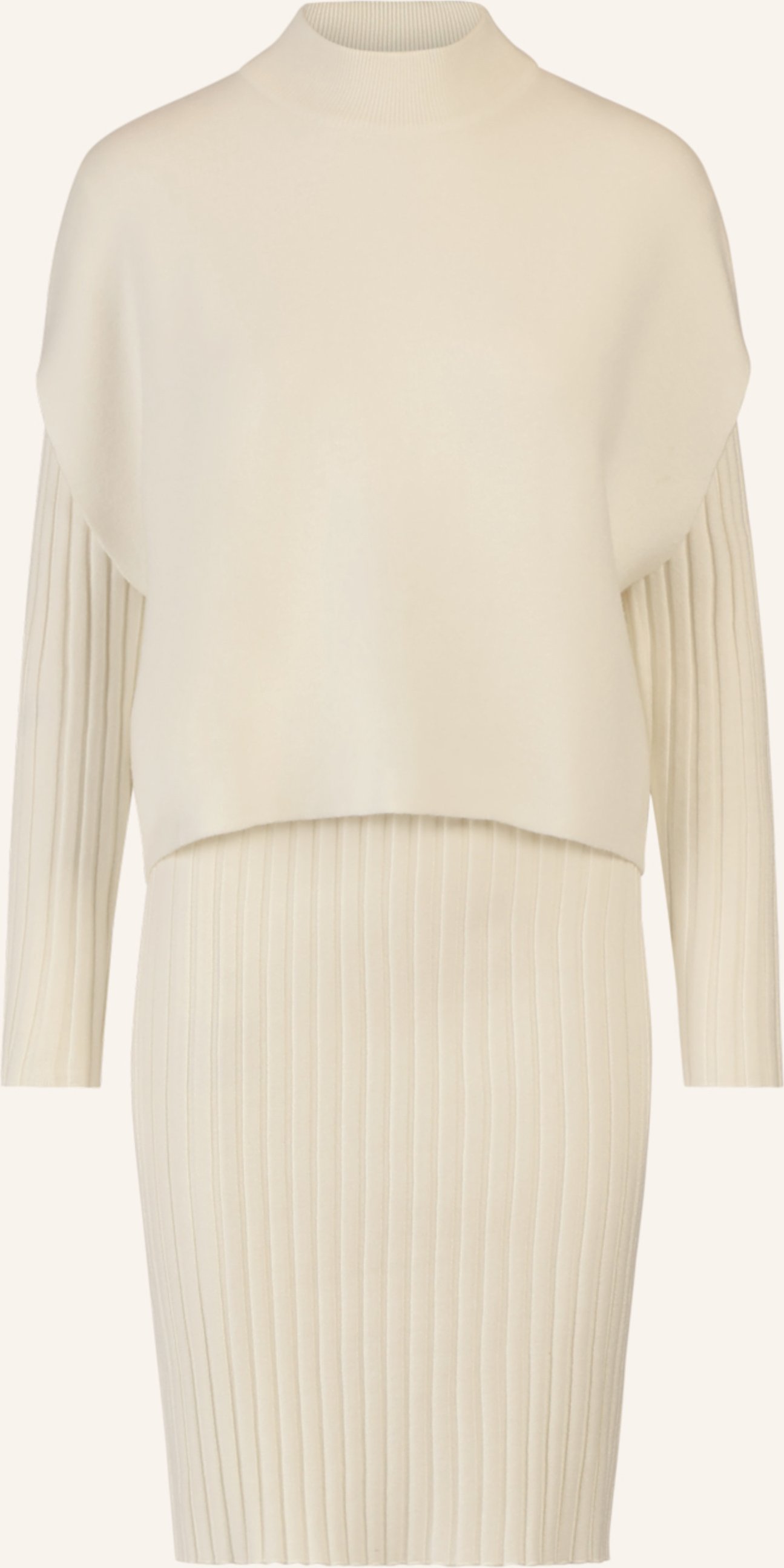 Apart Strick Set weiss