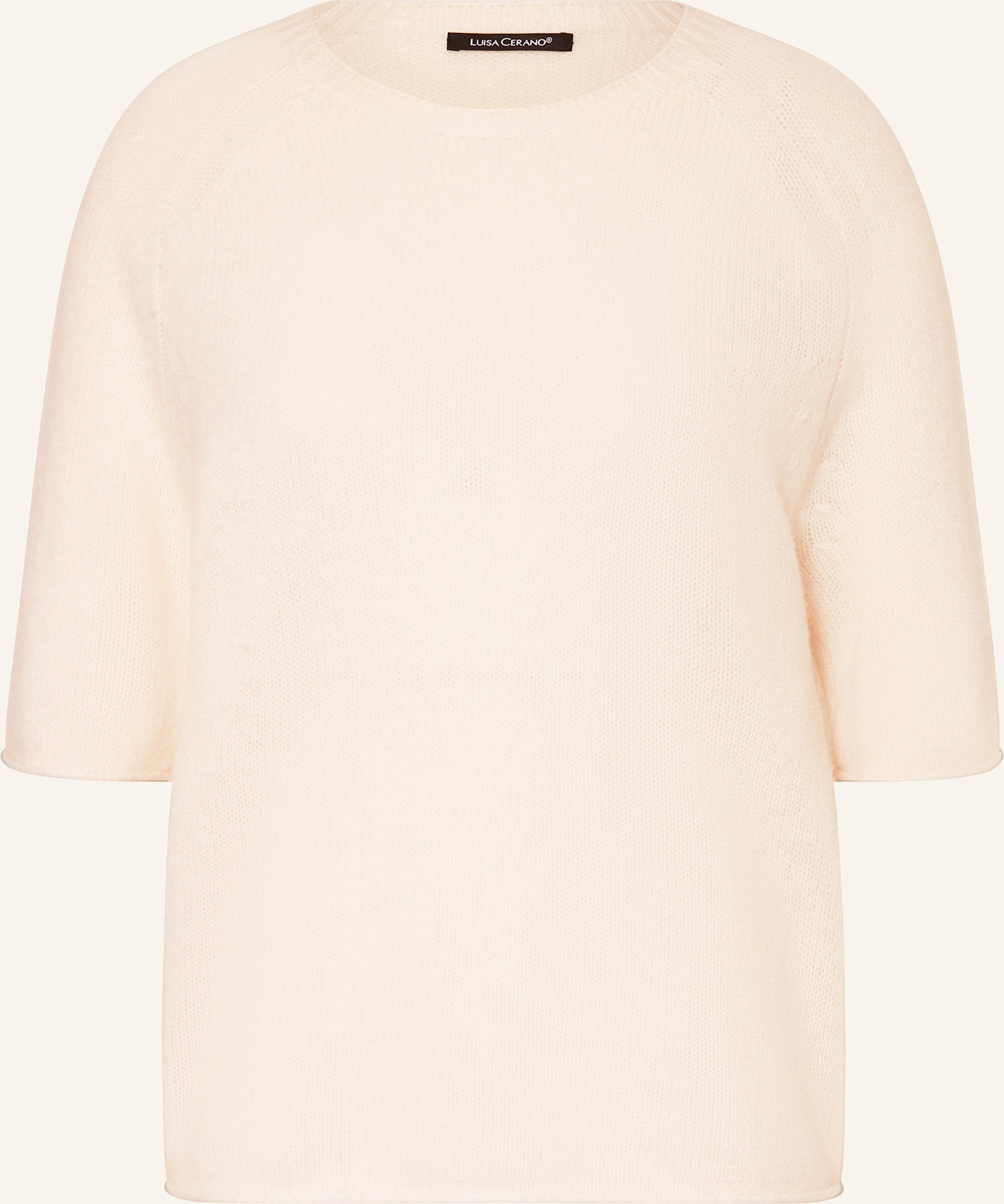 Luisa Cerano Strickshirt weiss