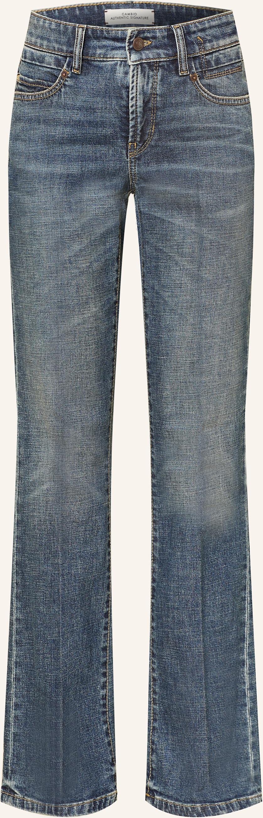 Cambio Flared Jeans Paris blau