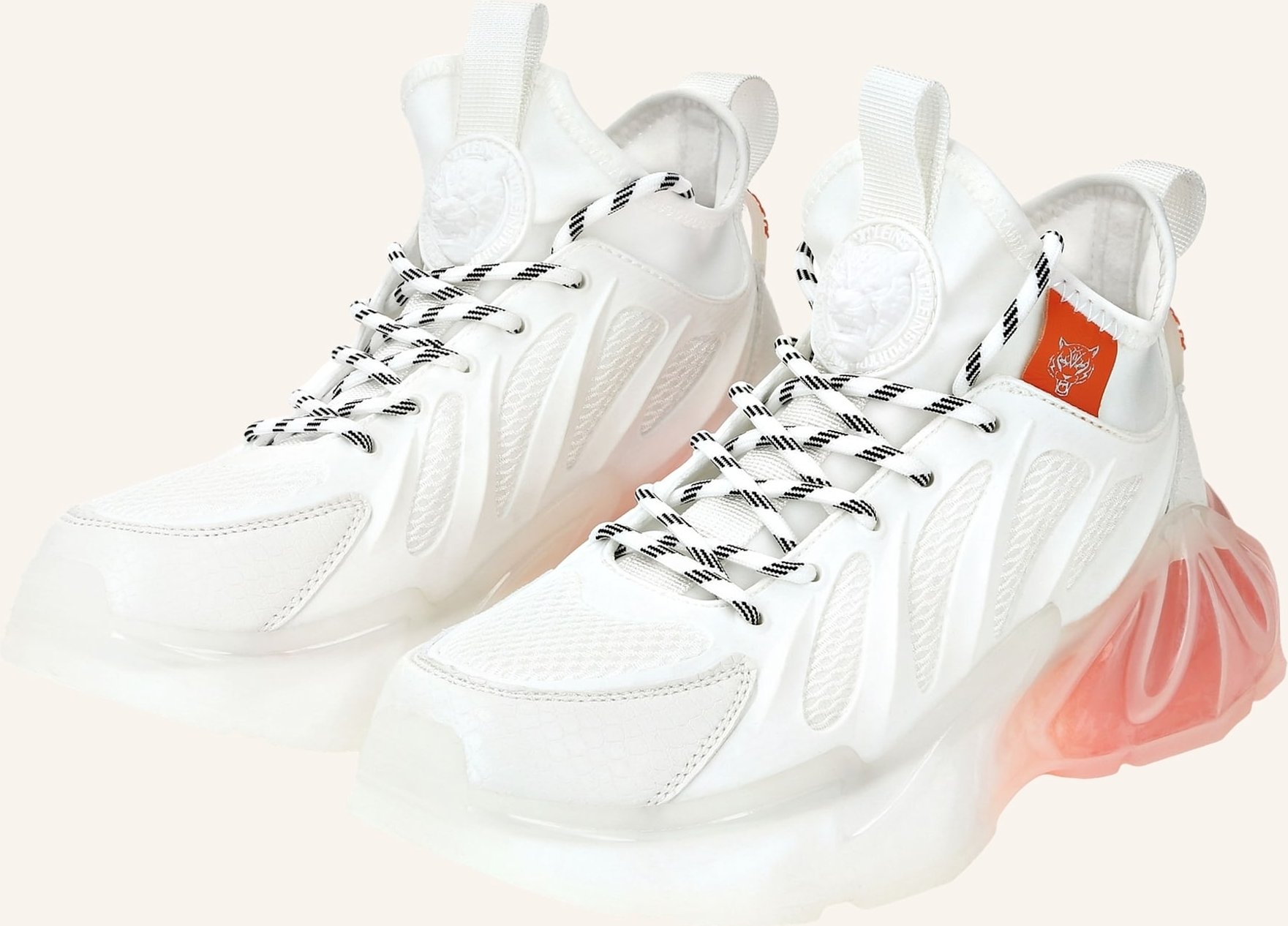 Plein Sport Runner Sneaker The Bubble Gen.X.02 Tiger weiss