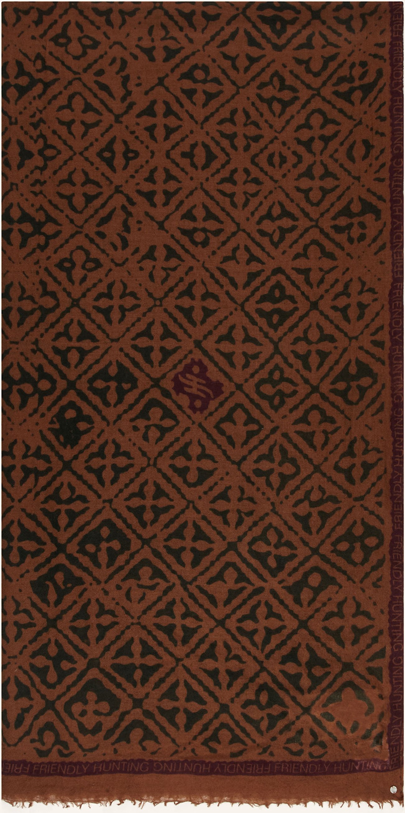 Friendly Hunting Cashmere-Schal Eyes Of Marakech braun