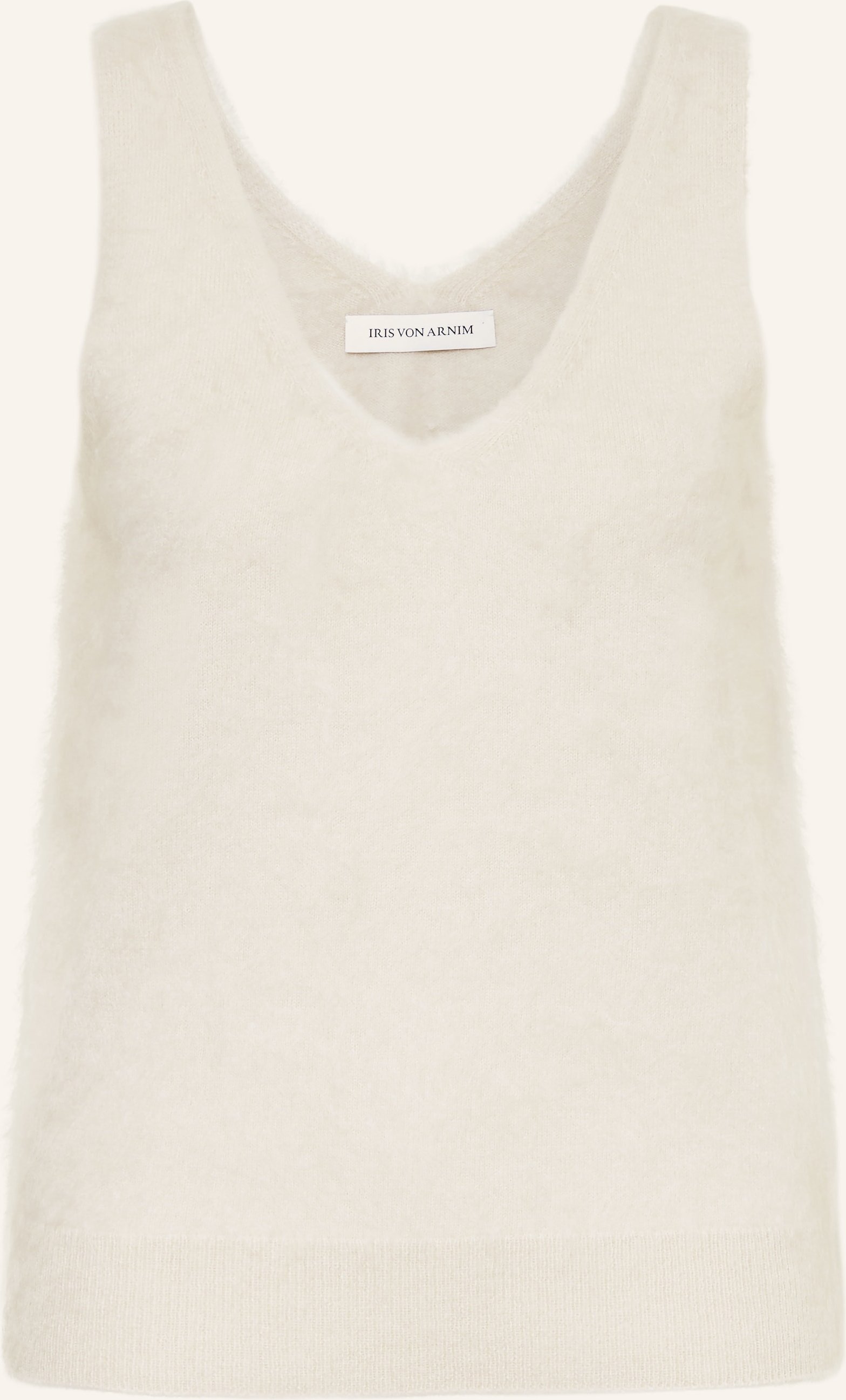 Iris Von Arnim Stricktop Kala Aus Cashmere beige