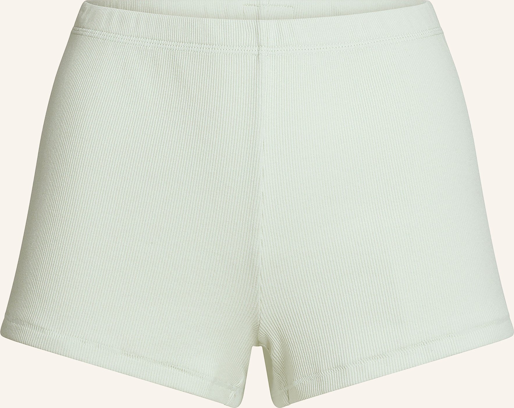 Skims Lounge-Shorts Cotton Rib gruen