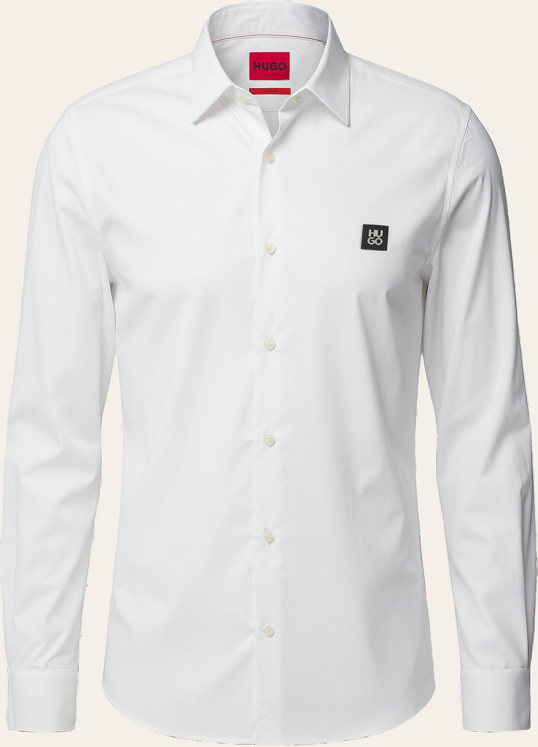 Hugo Business Hemd Ermo Slim Fit weiss