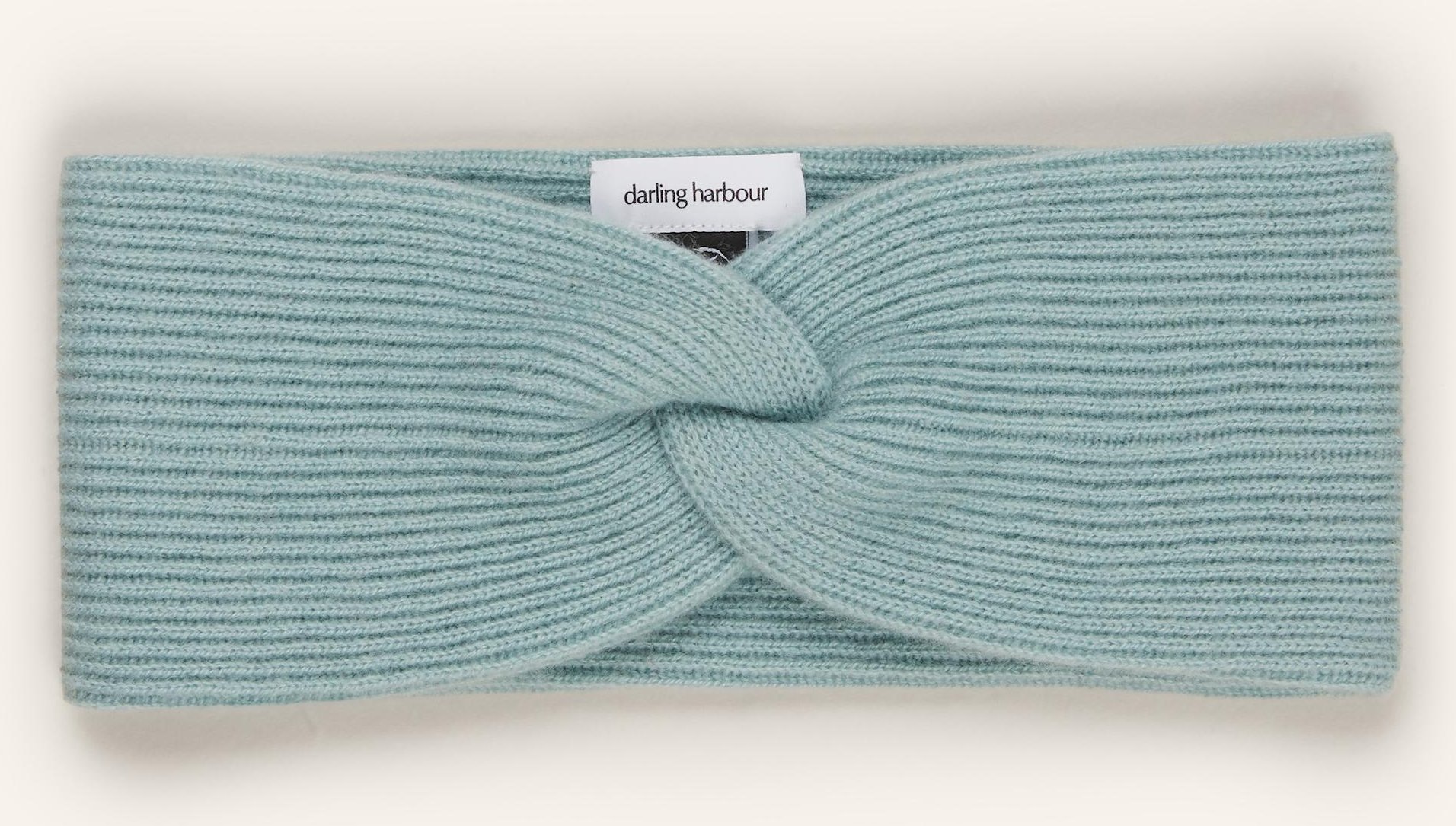 Thumbnail - Darling Harbour Stirnband Aus Cashmere gruen