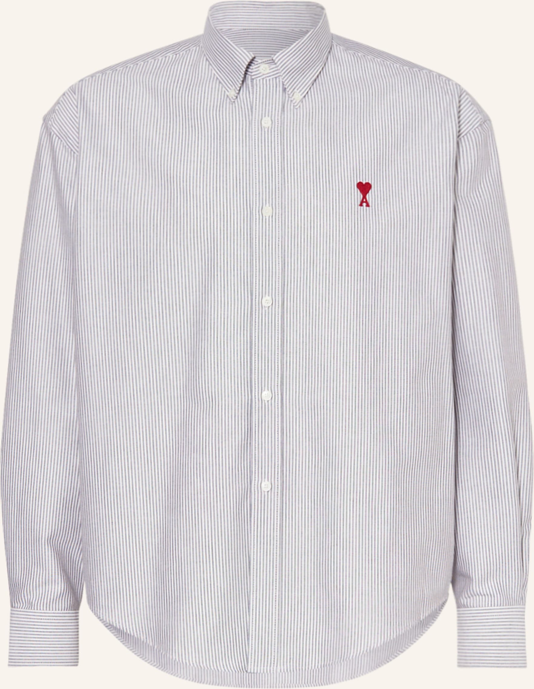 Ami Paris Hemd Comfort Fit weiss